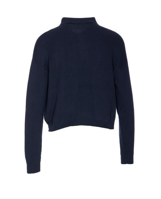 Brunello Cucinelli BRUNELLO CUCINELLI Women Sweater M19194705 C7186 Blue Size L / US 10 / IT 46 - 2 Thumbnail