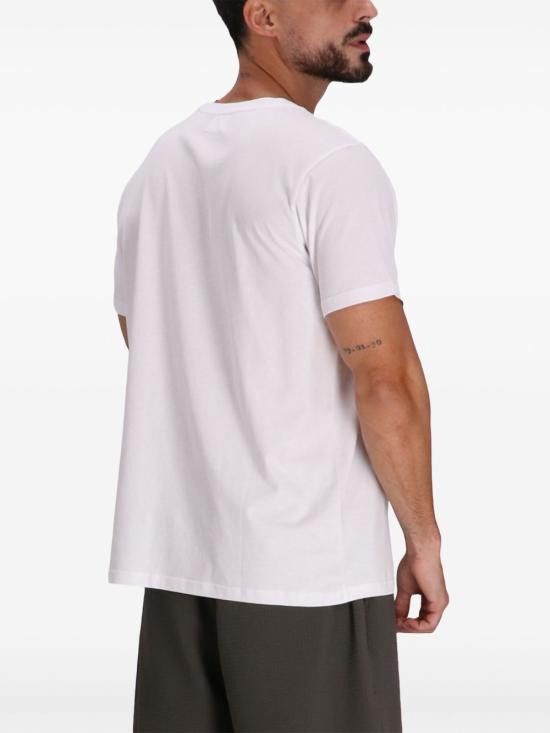 Isabel Marant ISABEL MARANT Men T-Shirts TS0047HA B3N13H20WH White Size US XL / EU 56 / 4 - 2 Thumbnail