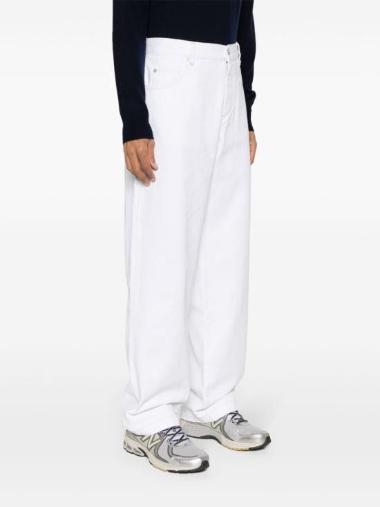 Isabel Marant ISABEL MARANT Men Denim Pants PA0123HA B1G02H20WH White Size US 34 / EU 50 - 2 Thumbnail