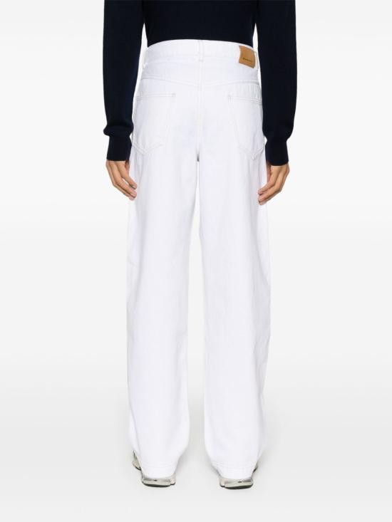 Isabel Marant ISABEL MARANT Men Denim Pants PA0123HA B1G02H20WH White Size US 34 / EU 50 - 4 Thumbnail