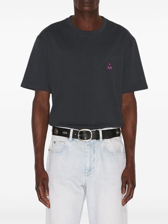 Isabel Marant ISABEL MARANT Men T-Shirts TS0149HE C1N14H30MI Blue Size US XL / EU 56 / 4 - 3 Thumbnail