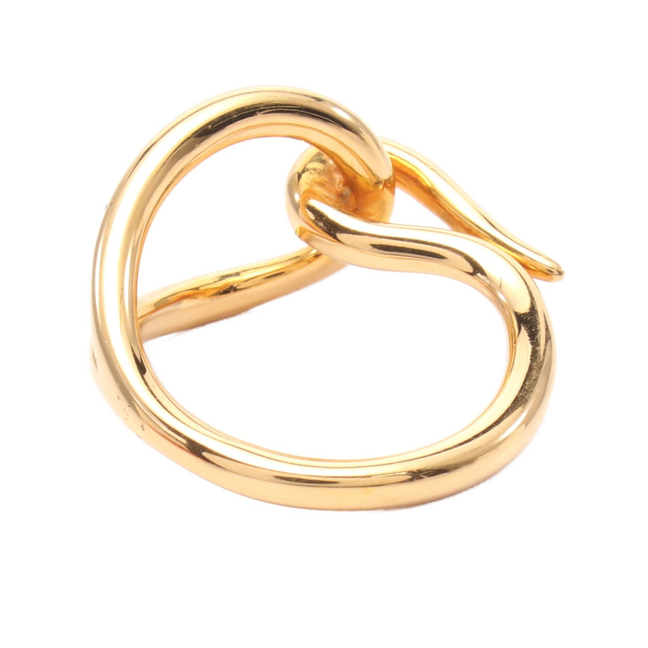Hermes Hermes Scarf Ring Gp Gold Size ONE SIZE - 2 Thumbnail