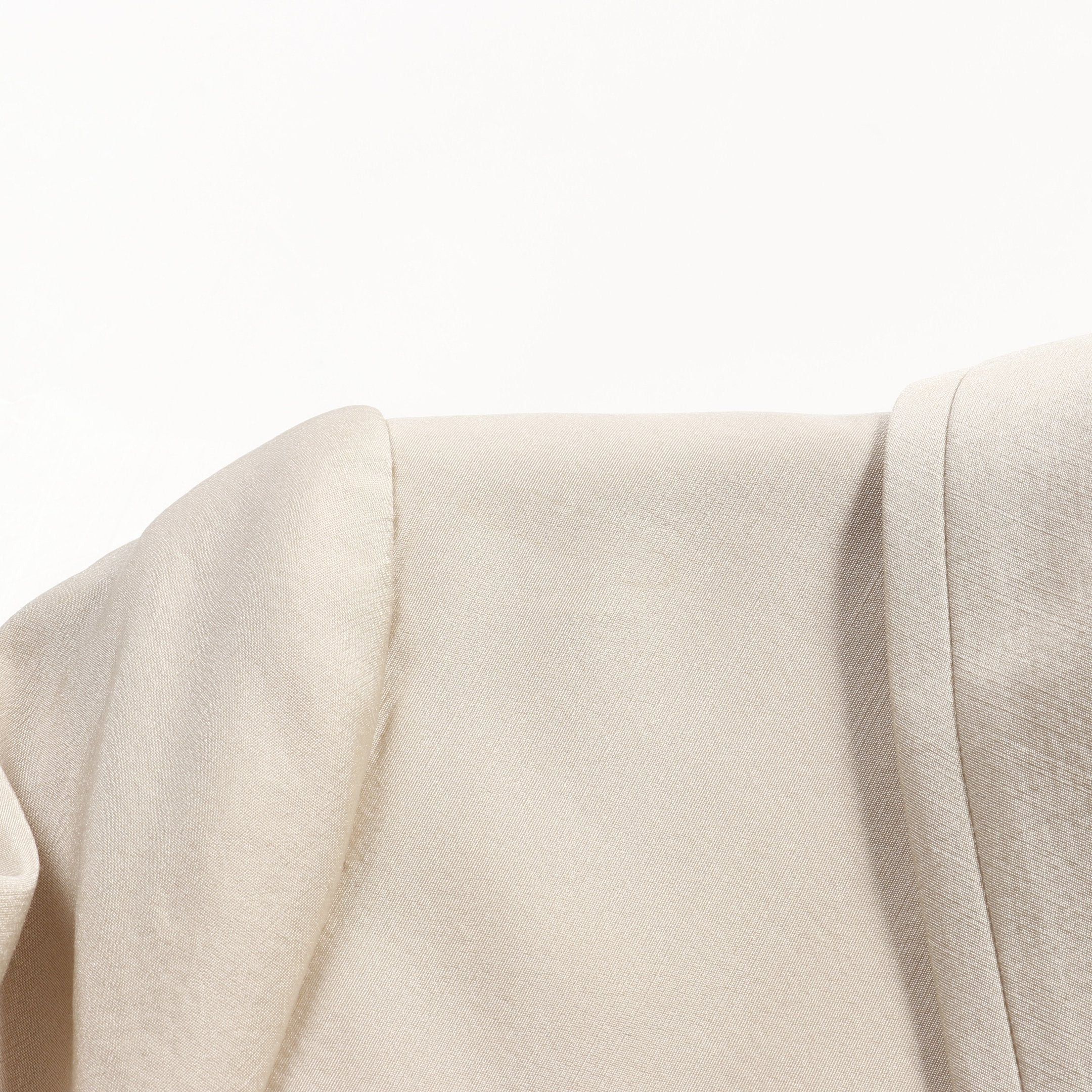 Prada Prada Coat Ribbon Wool Silk Light Beige Size ONE SIZE - 10 Thumbnail
