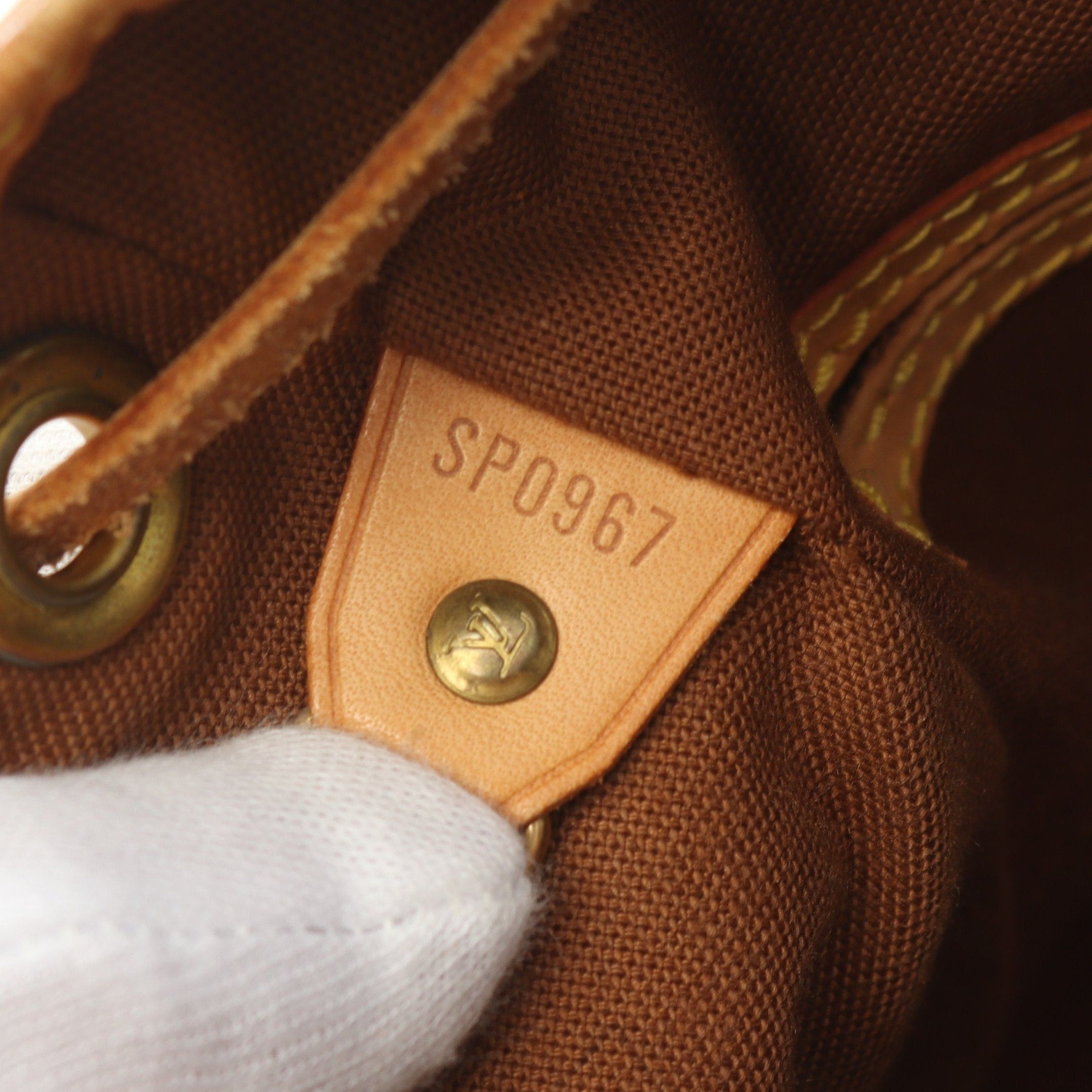 Louis Vuitton Louis Vuitton Montsouris Mm Monogram Backpack Rucksack Leather Brown Size ONE SIZE - 5 Thumbnail