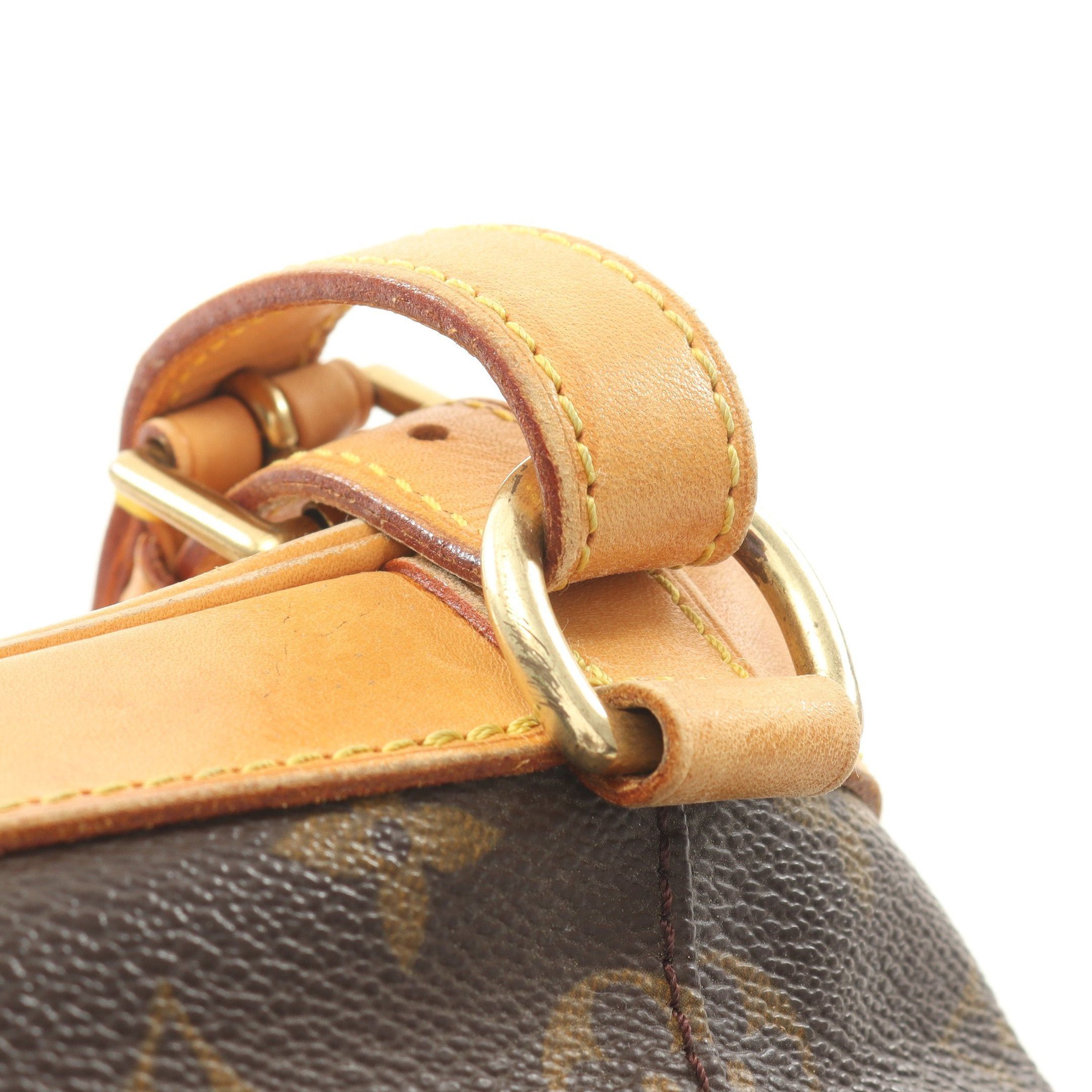 Louis Vuitton Louis Vuitton Montsouris Mm Monogram Backpack Rucksack Leather Brown Size ONE SIZE - 12 Thumbnail