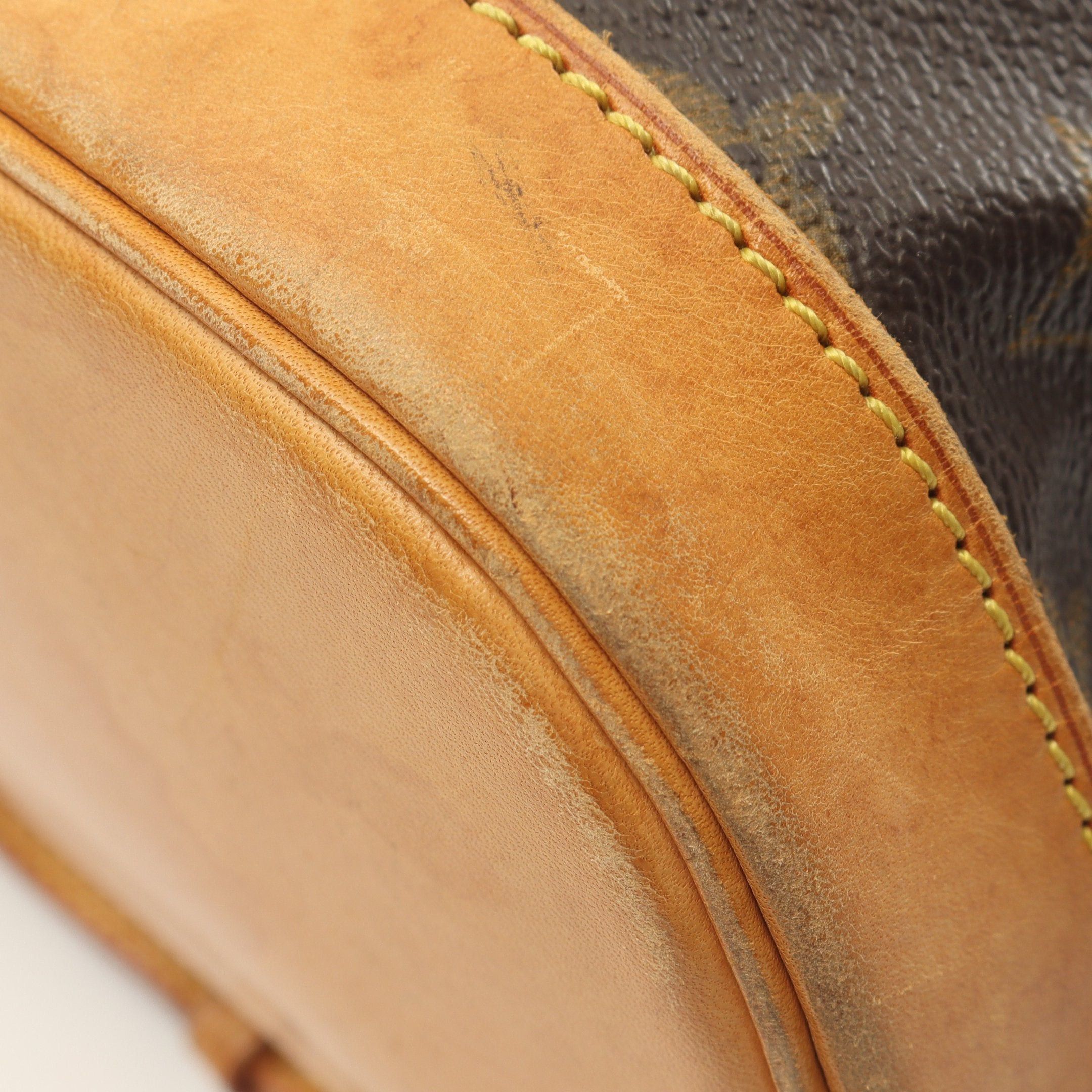 Louis Vuitton Louis Vuitton Montsouris Mm Monogram Backpack Rucksack Leather Brown Size ONE SIZE - 7 Thumbnail