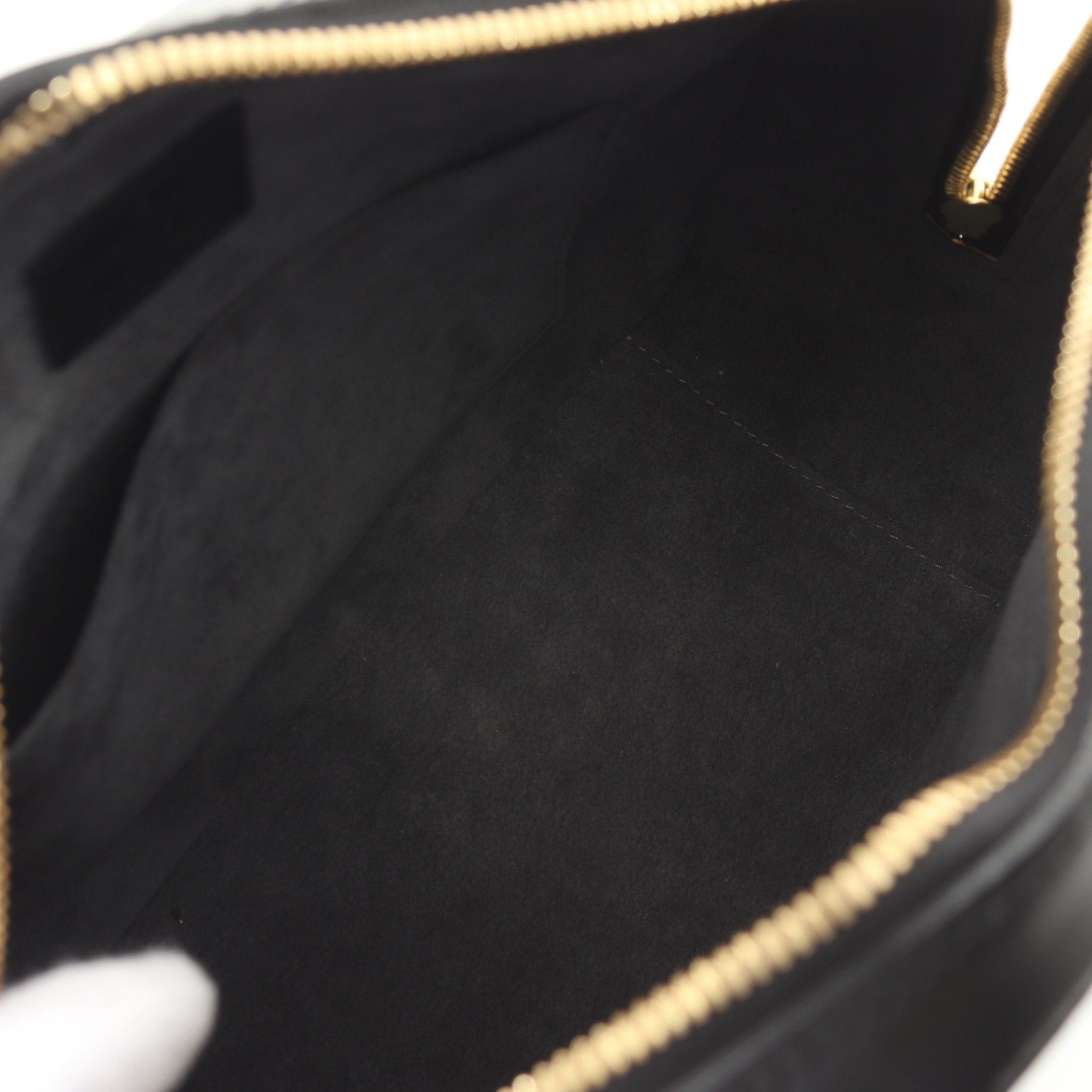 Louis Vuitton Louis Vuitton Sablon Epi Noir Handbag Leather Black Size ONE SIZE - 3 Thumbnail