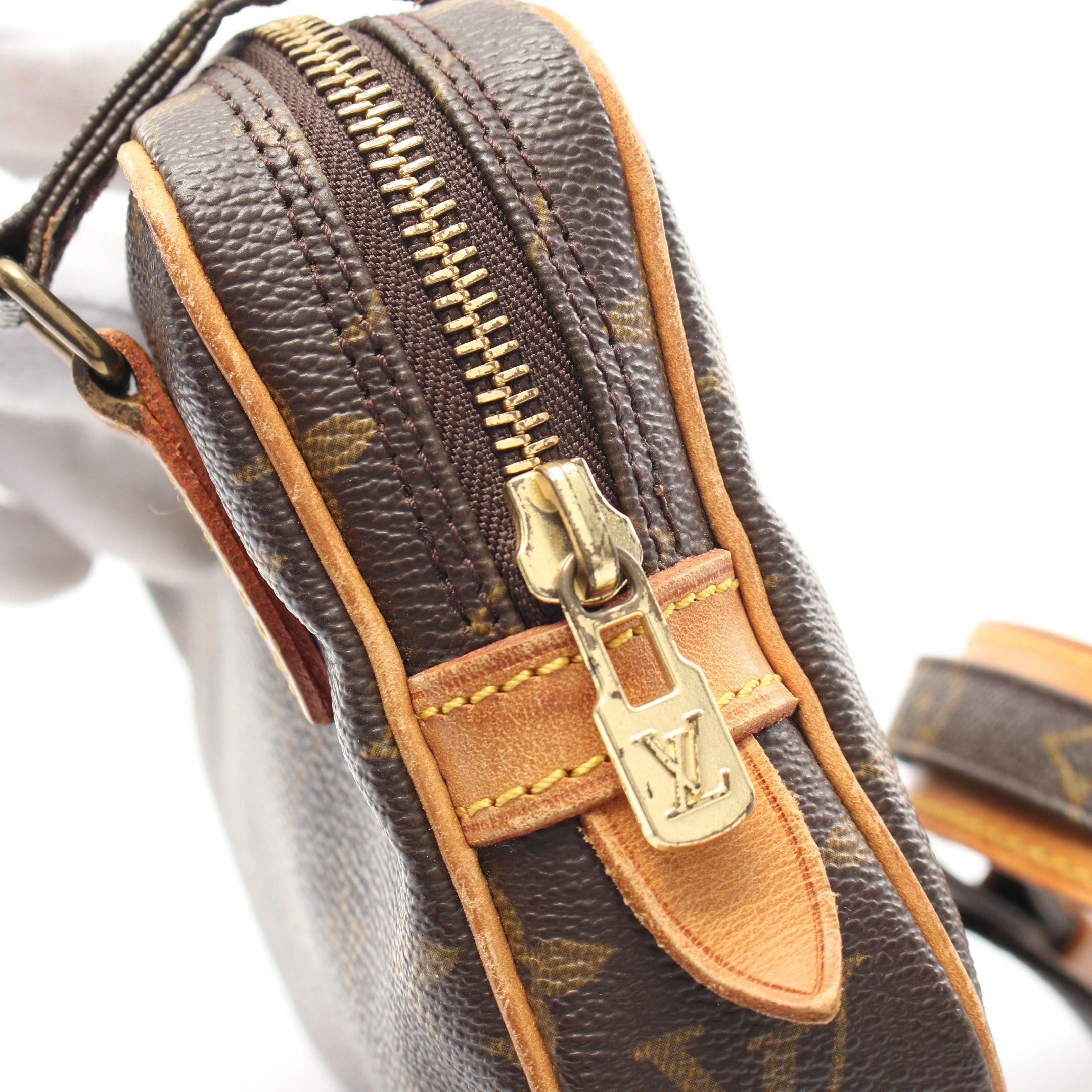 Louis Vuitton Louis Vuitton Marly Monogram Shoulder Bag Leather Brown Size ONE SIZE - 7 Thumbnail