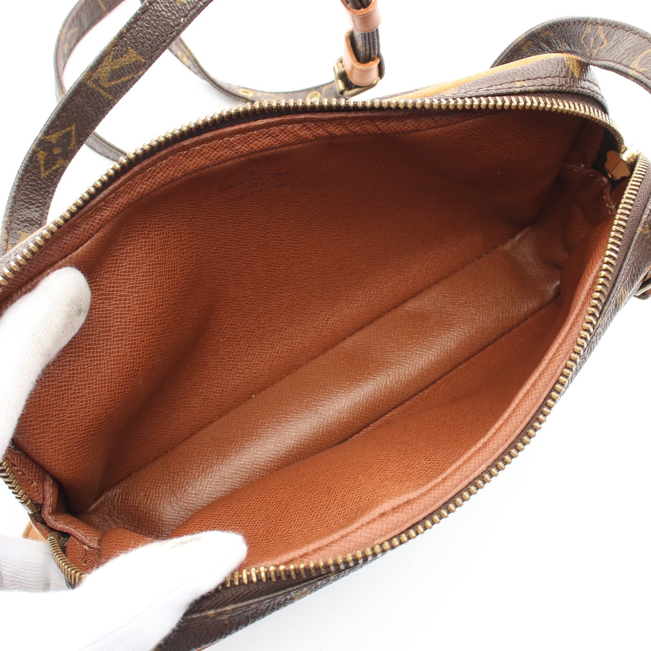 Louis Vuitton Louis Vuitton Marly Monogram Shoulder Bag Leather Brown Size ONE SIZE - 3 Thumbnail