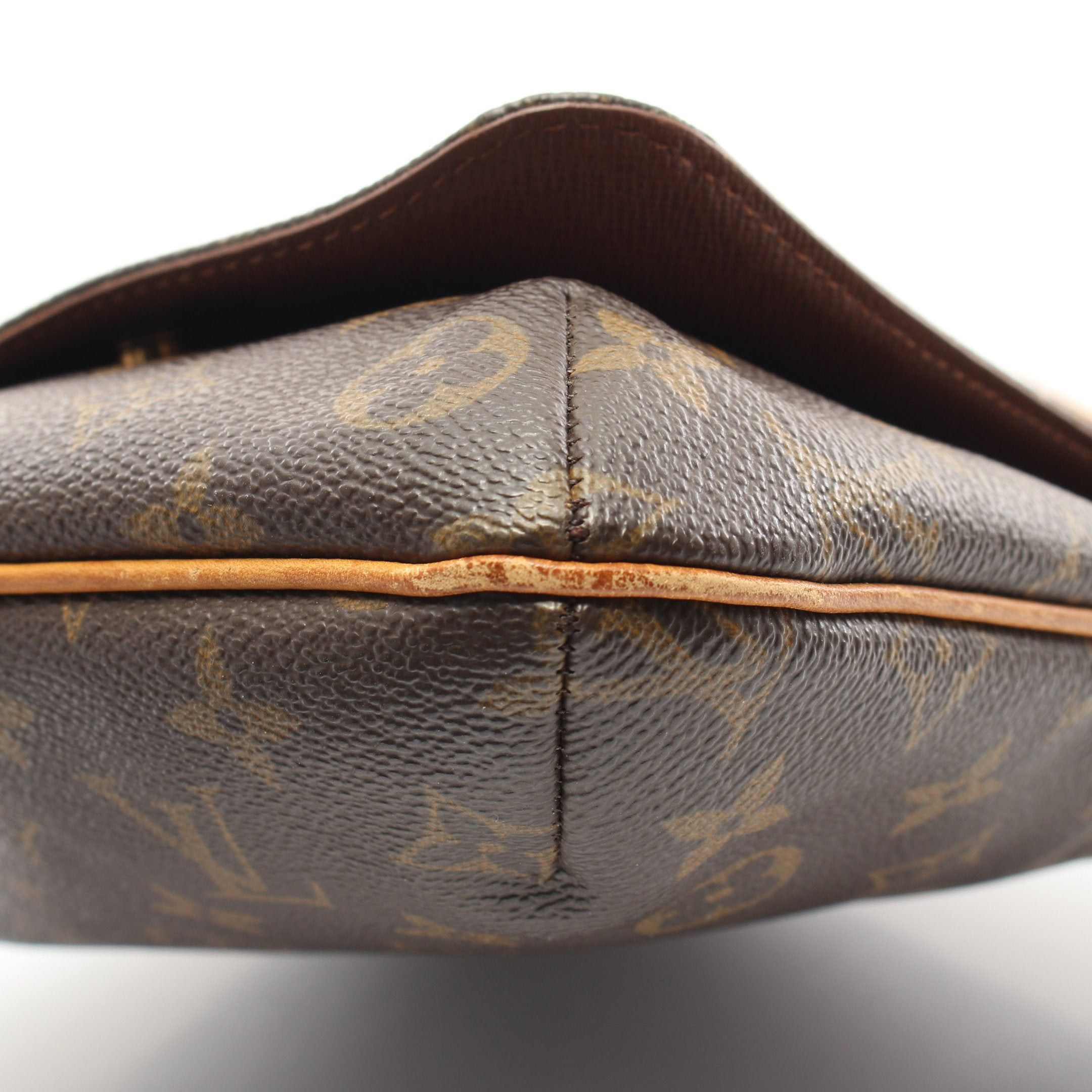 Louis Vuitton Louis Vuitton Musette Salsa Short Strap Monogram Shoulder Bag Leather Brown Size ONE SIZE - 8 Thumbnail