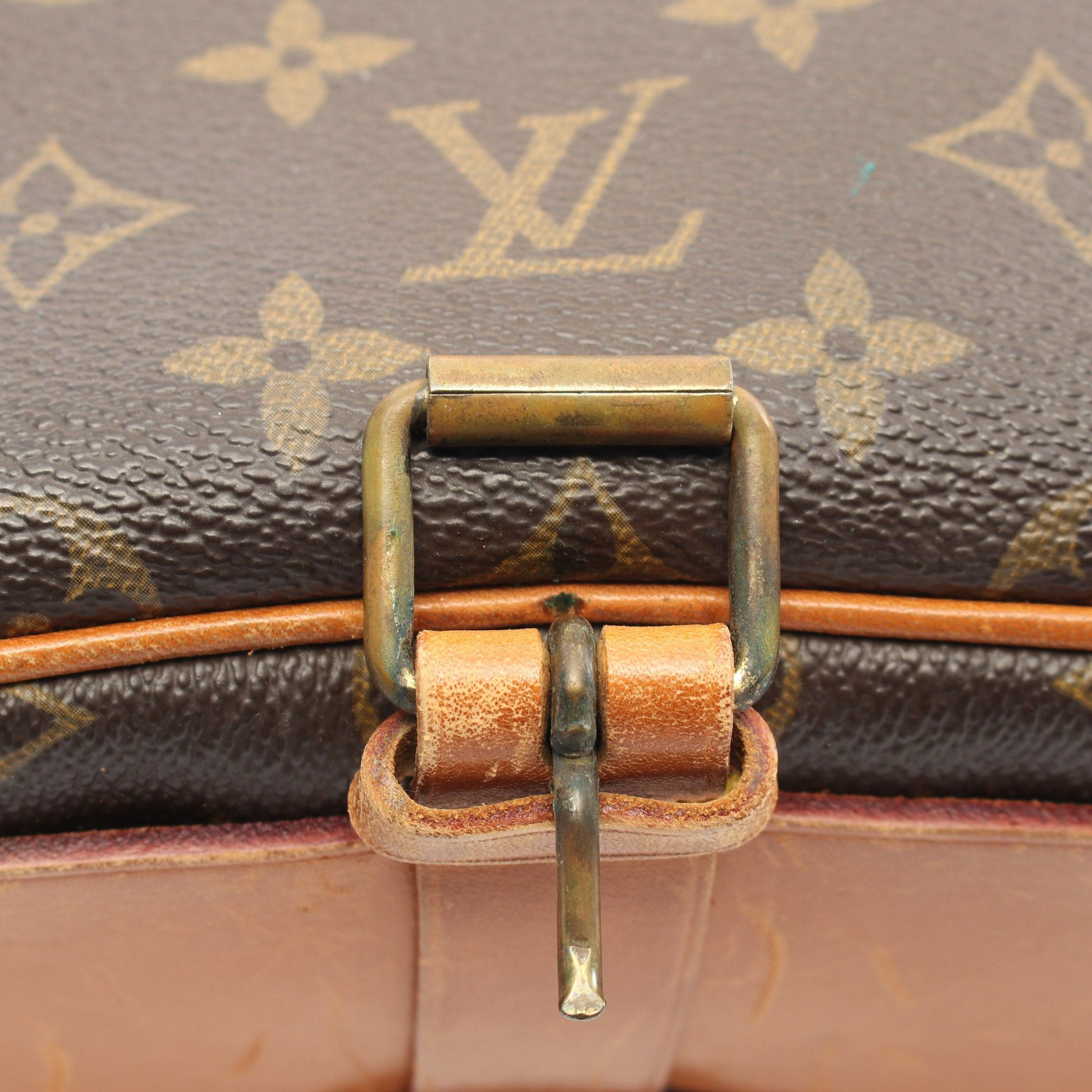 Louis Vuitton Louis Vuitton Cartesier Mm Monogram Shoulder Bag Leather Brown Size ONE SIZE - 7 Thumbnail