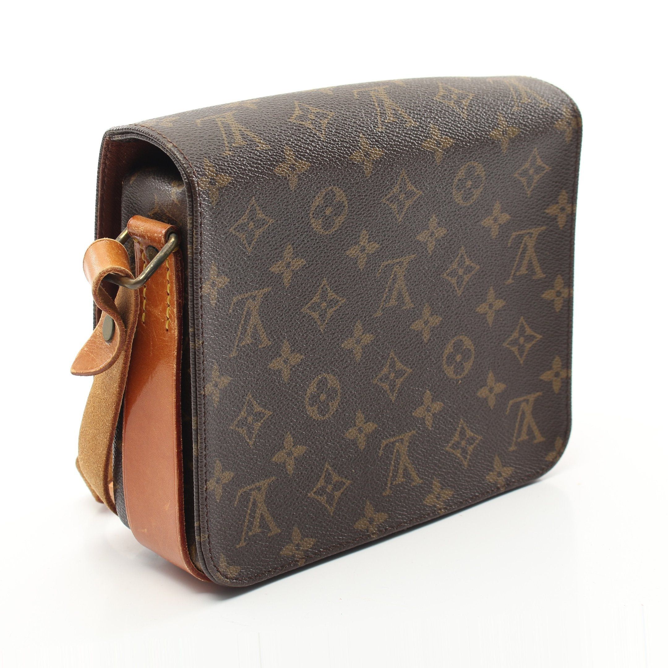Louis Vuitton Louis Vuitton Cartesier Mm Monogram Shoulder Bag Leather Brown Size ONE SIZE - 2 Thumbnail
