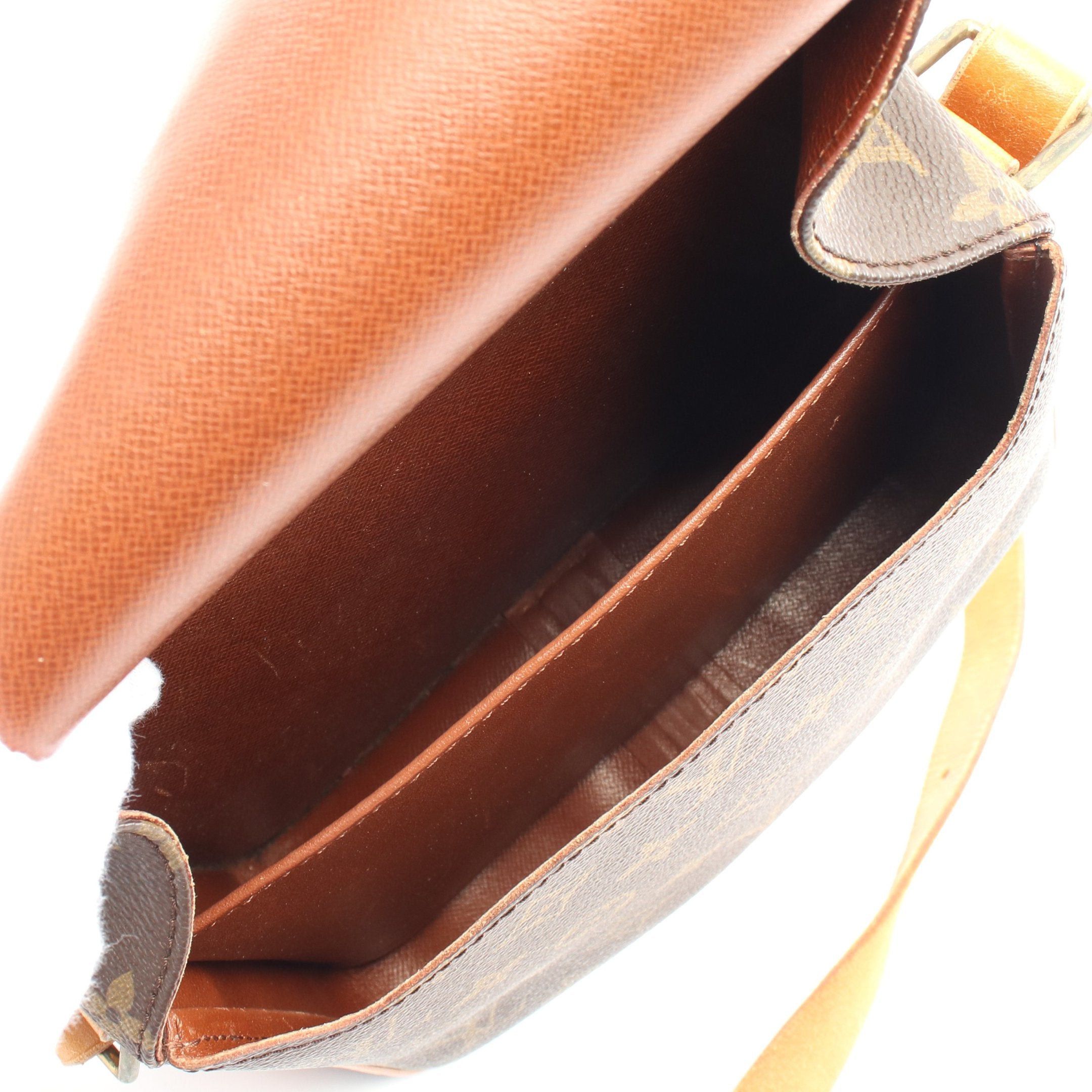 Louis Vuitton Louis Vuitton Cartesier Mm Monogram Shoulder Bag Leather Brown Size ONE SIZE - 3 Thumbnail