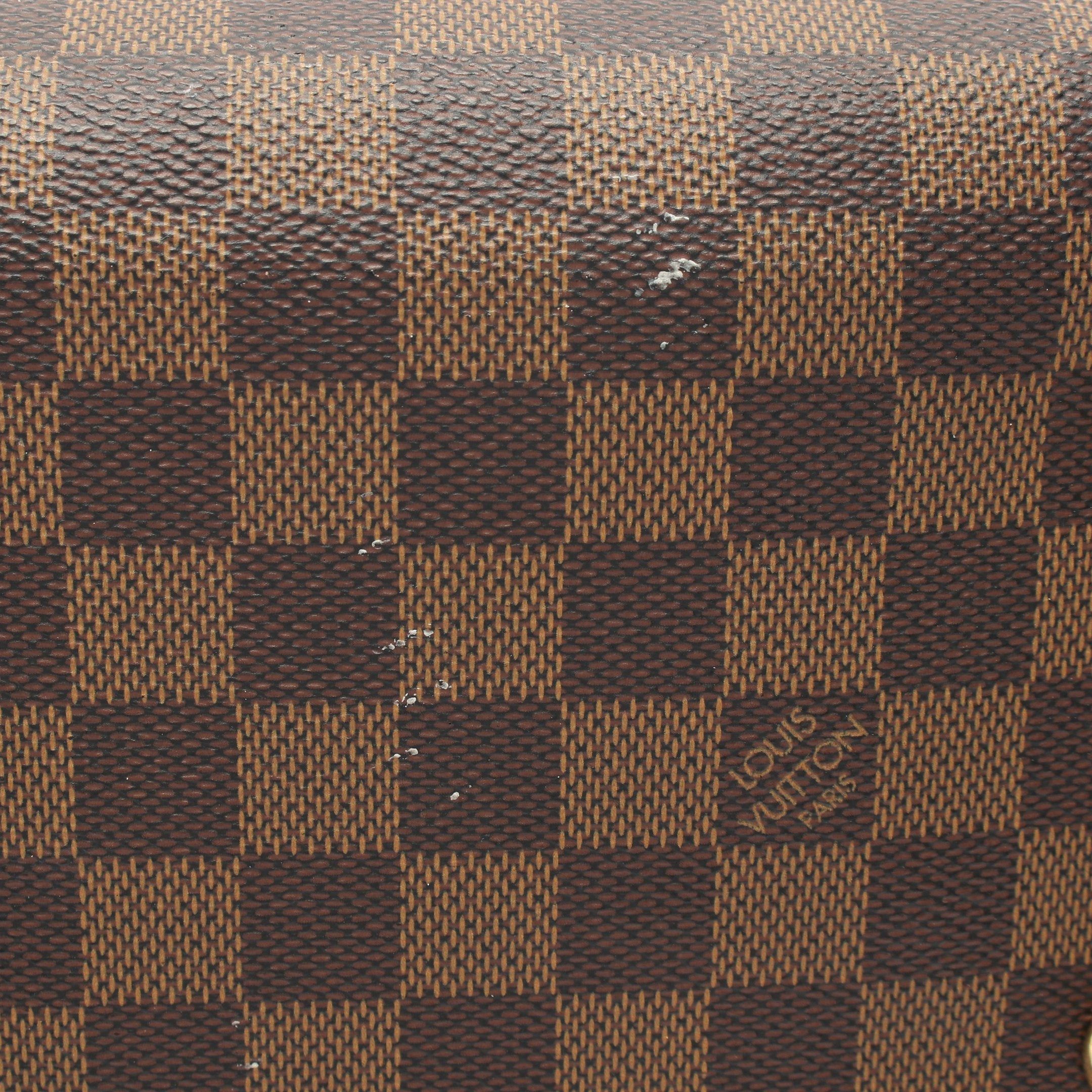 Louis Vuitton Louis Vuitton Duomo Damier Ebene Handbag Leather Brown Size ONE SIZE - 10 Thumbnail