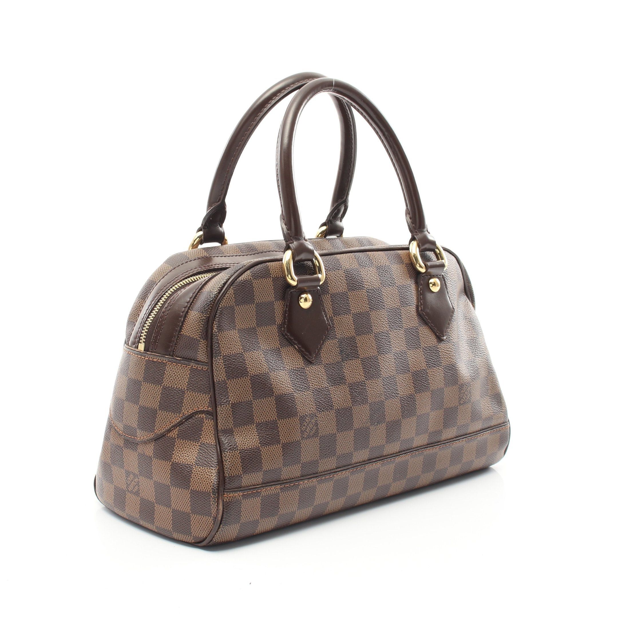Louis Vuitton Louis Vuitton Duomo Damier Ebene Handbag Leather Brown Size ONE SIZE - 2 Thumbnail