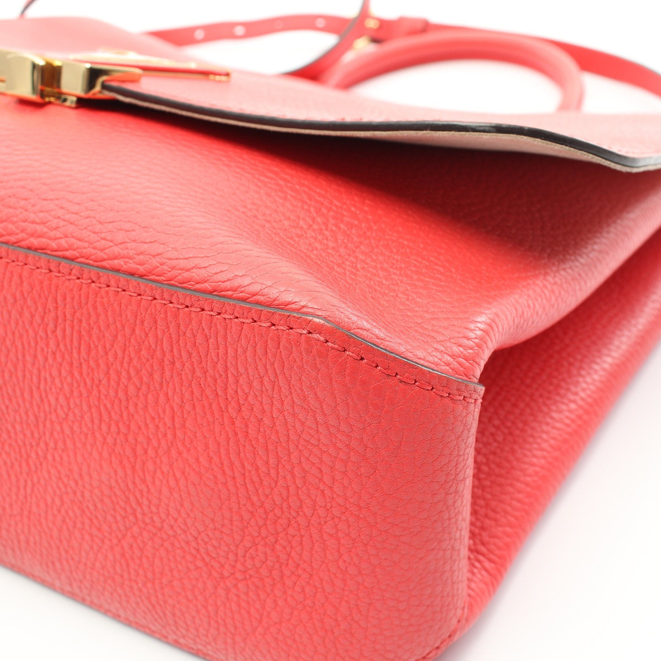 Louis Vuitton Louis Vuitton Volta Parnassea Bobby Handbag Taurillon Leather Pink Size ONE SIZE - 10 Thumbnail