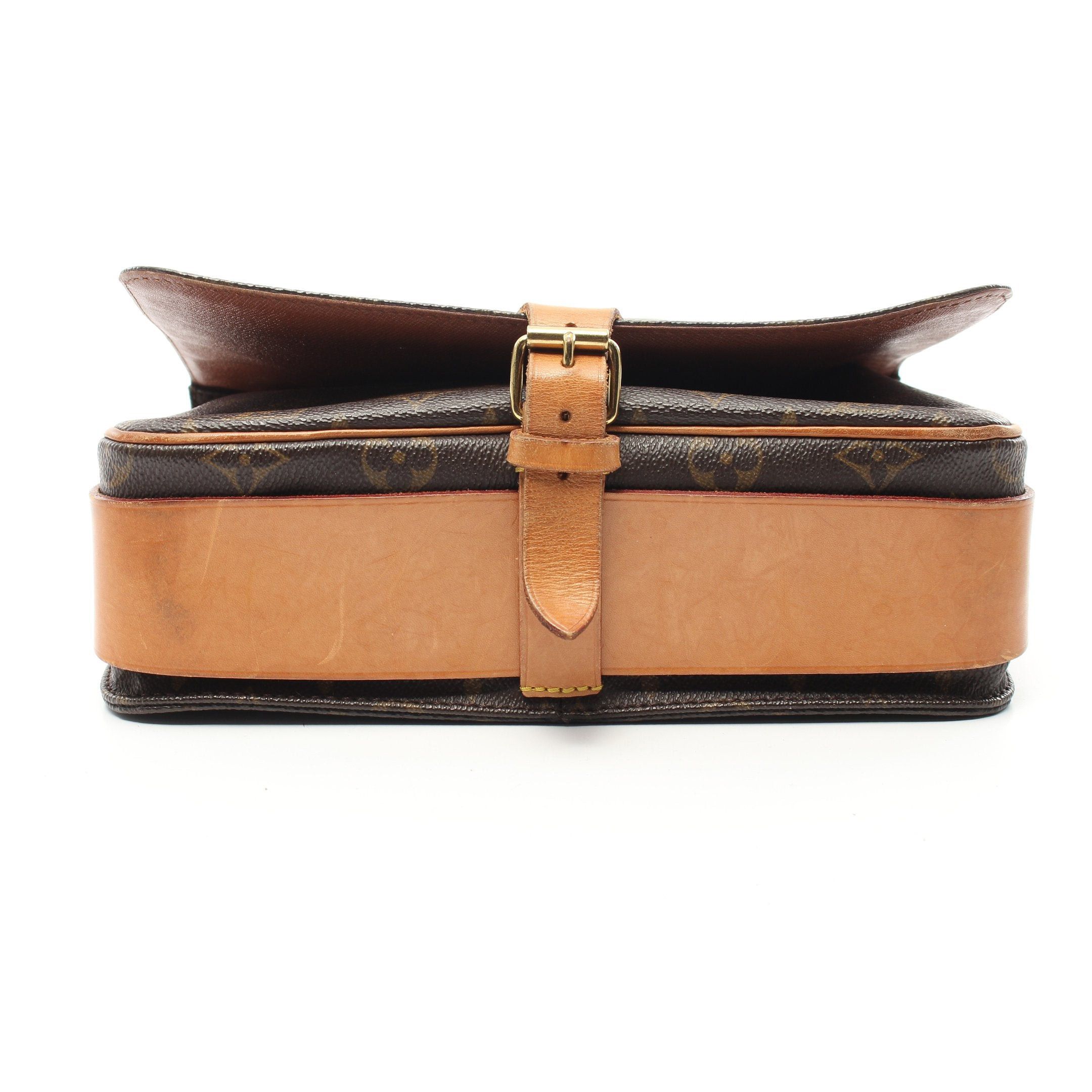 Louis Vuitton Louis Vuitton Cartesier Gm Monogram Shoulder Bag Leather Brown Size ONE SIZE - 11 Thumbnail