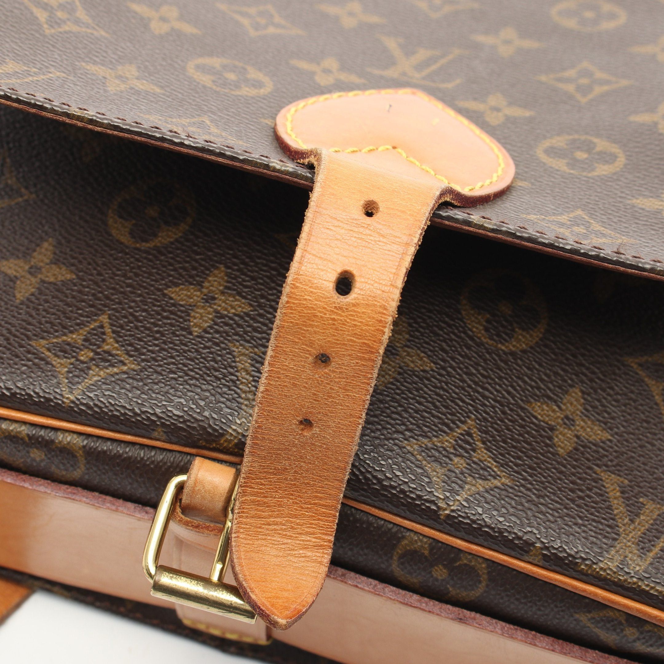 Louis Vuitton Louis Vuitton Cartesier Gm Monogram Shoulder Bag Leather Brown Size ONE SIZE - 6 Thumbnail