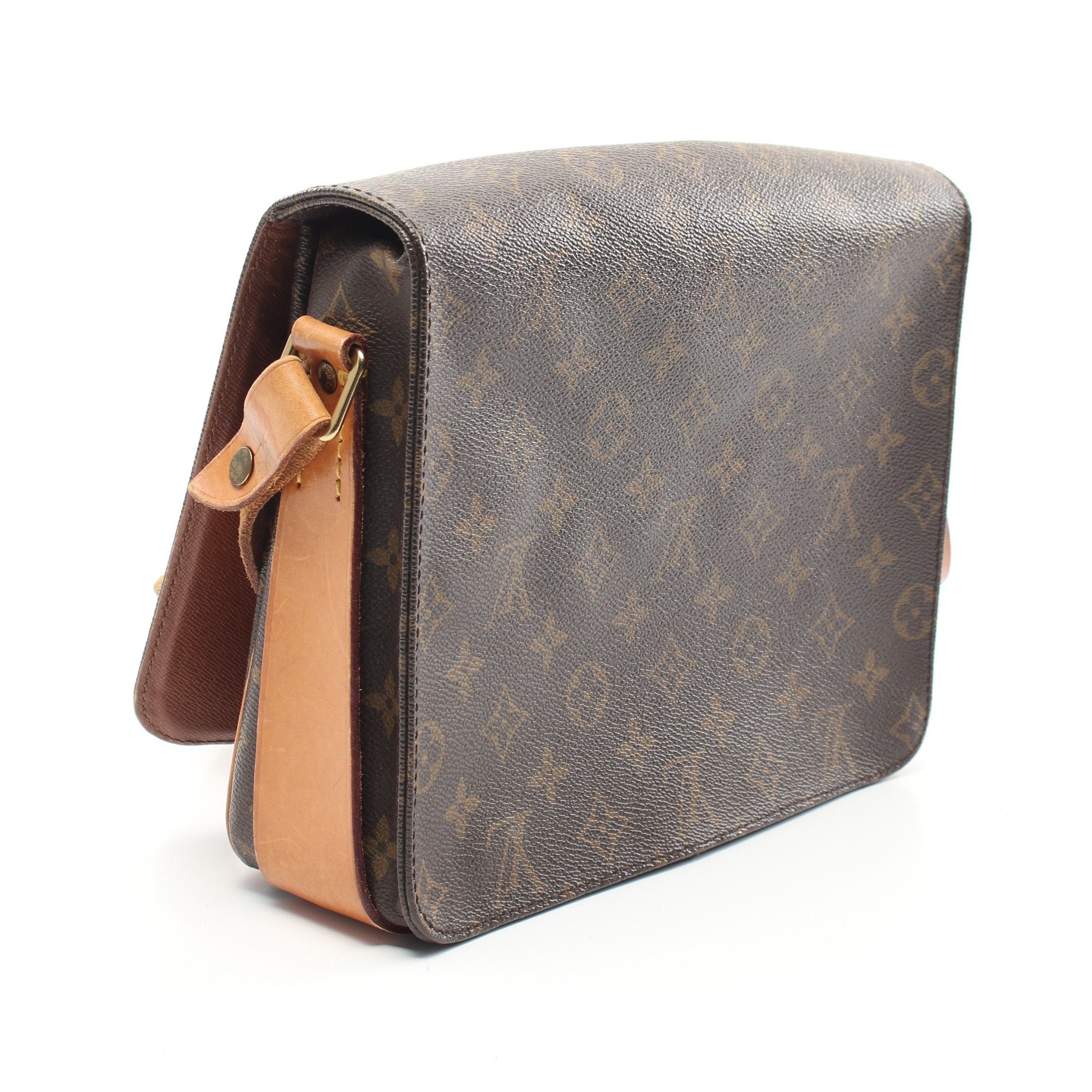 Louis Vuitton Louis Vuitton Cartesier Gm Monogram Shoulder Bag Leather Brown Size ONE SIZE - 2 Thumbnail