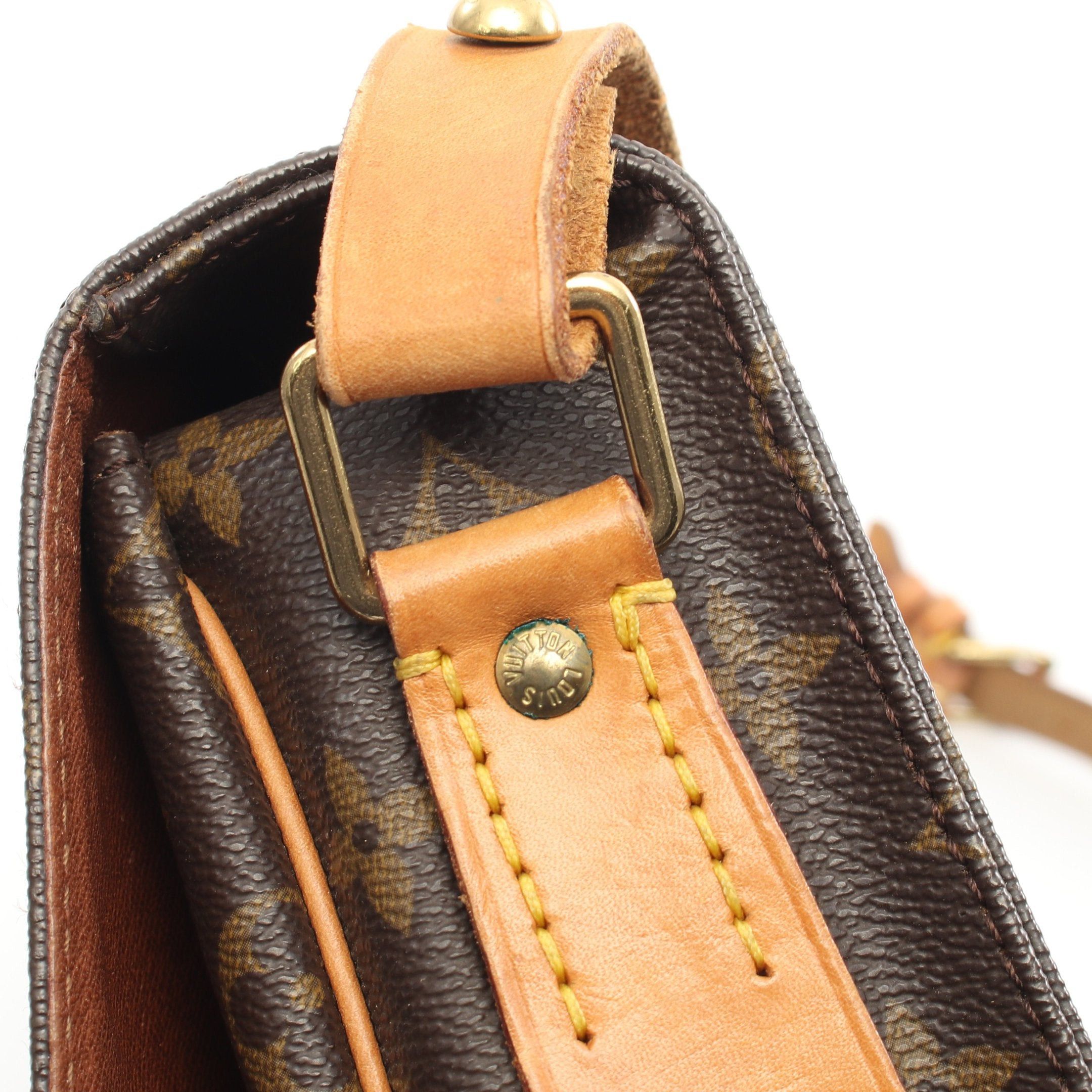 Louis Vuitton Louis Vuitton Cartesier Gm Monogram Shoulder Bag Leather Brown Size ONE SIZE - 9 Thumbnail