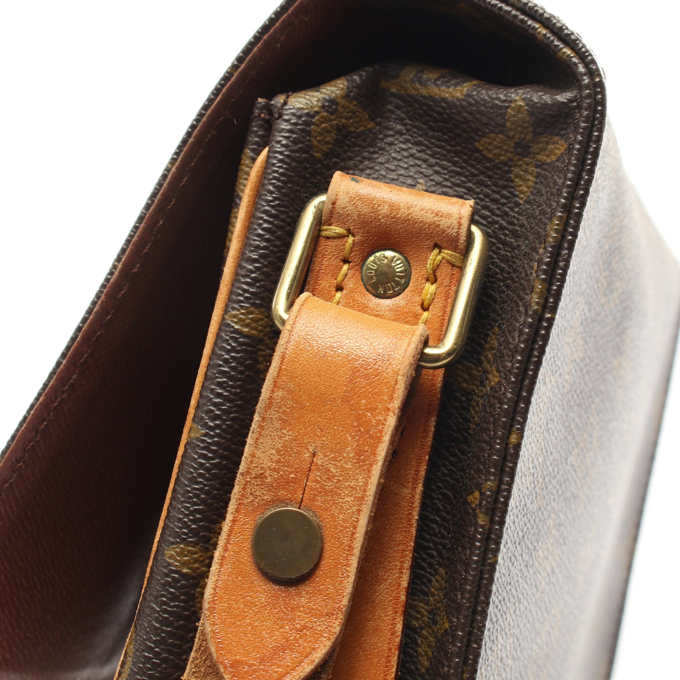 Louis Vuitton Louis Vuitton Cartesier Mm Monogram Shoulder Bag Leather Brown Size ONE SIZE - 9 Thumbnail