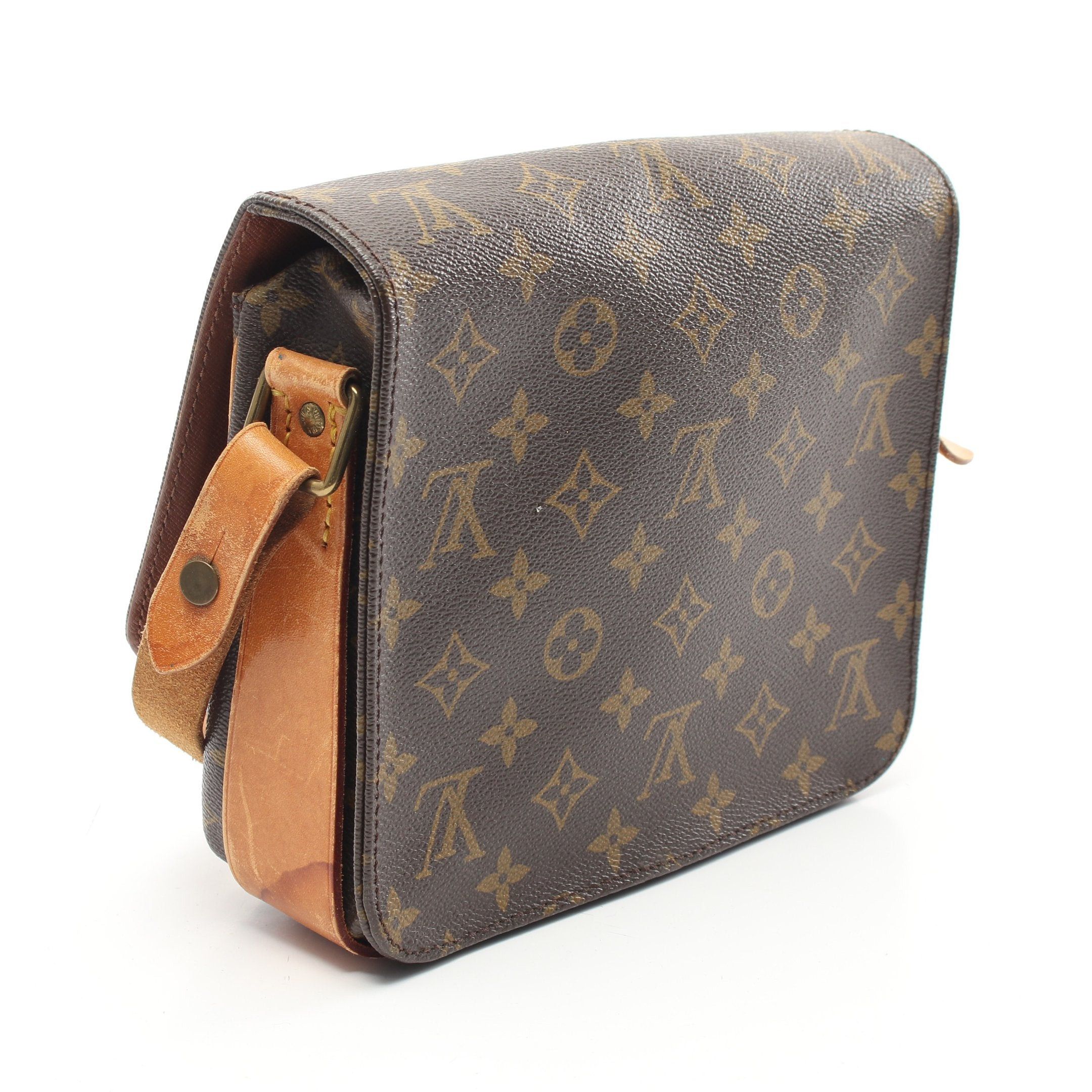 Louis Vuitton Louis Vuitton Cartesier Mm Monogram Shoulder Bag Leather Brown Size ONE SIZE - 2 Thumbnail