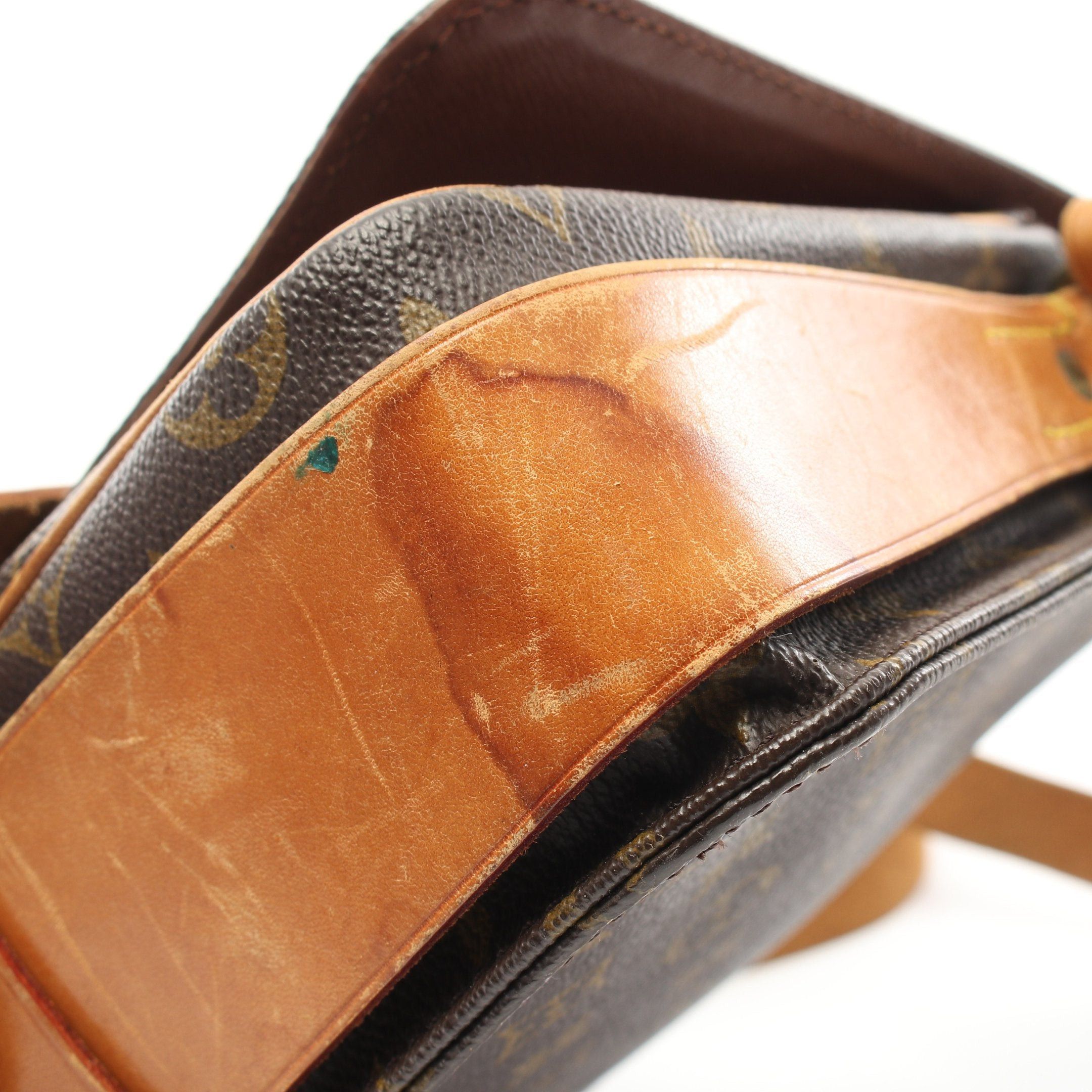 Louis Vuitton Louis Vuitton Cartesier Mm Monogram Shoulder Bag Leather Brown Size ONE SIZE - 10 Thumbnail