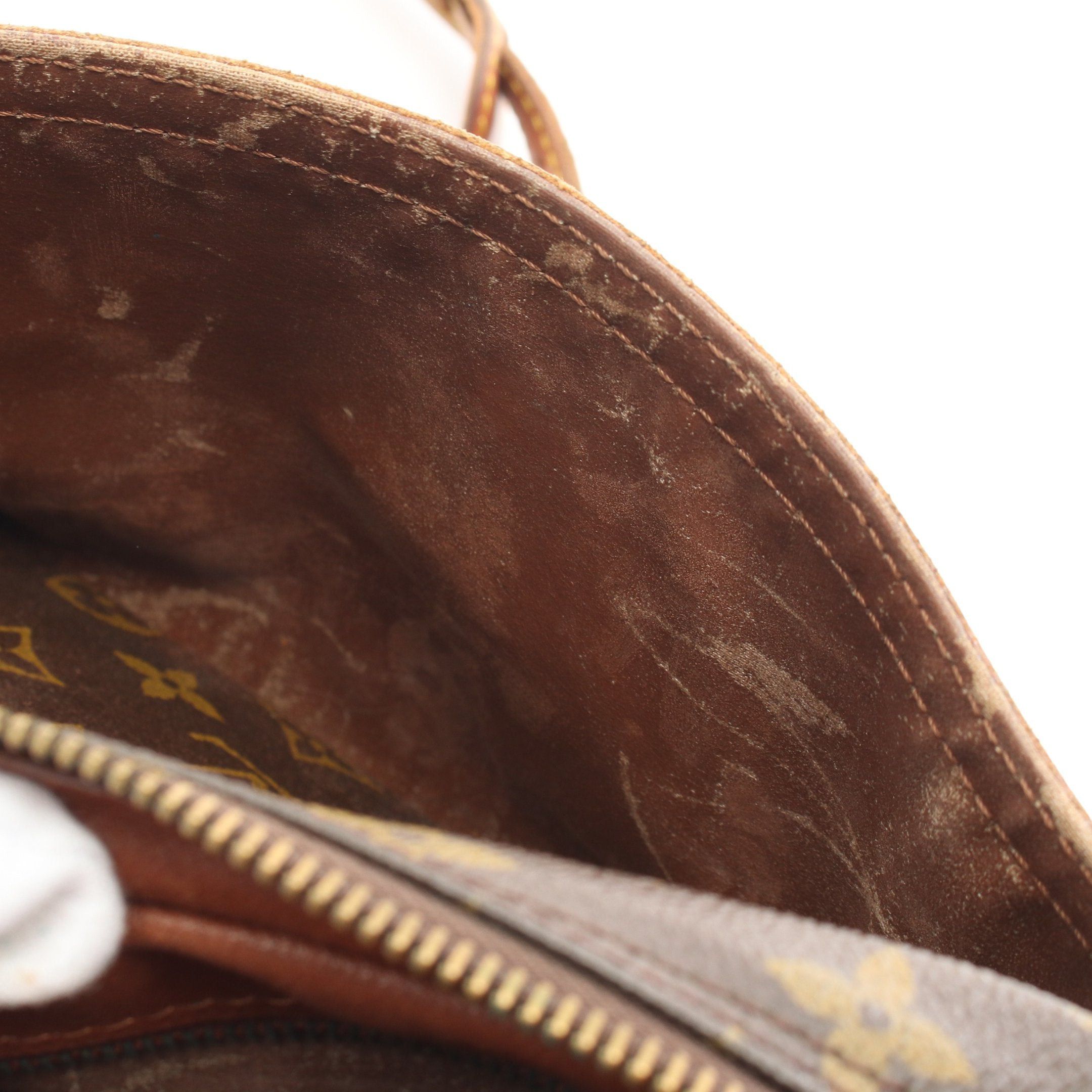 Louis Vuitton Louis Vuitton Genefille Gm Monogram Shoulder Bag Leather Brown Size ONE SIZE - 8 Thumbnail
