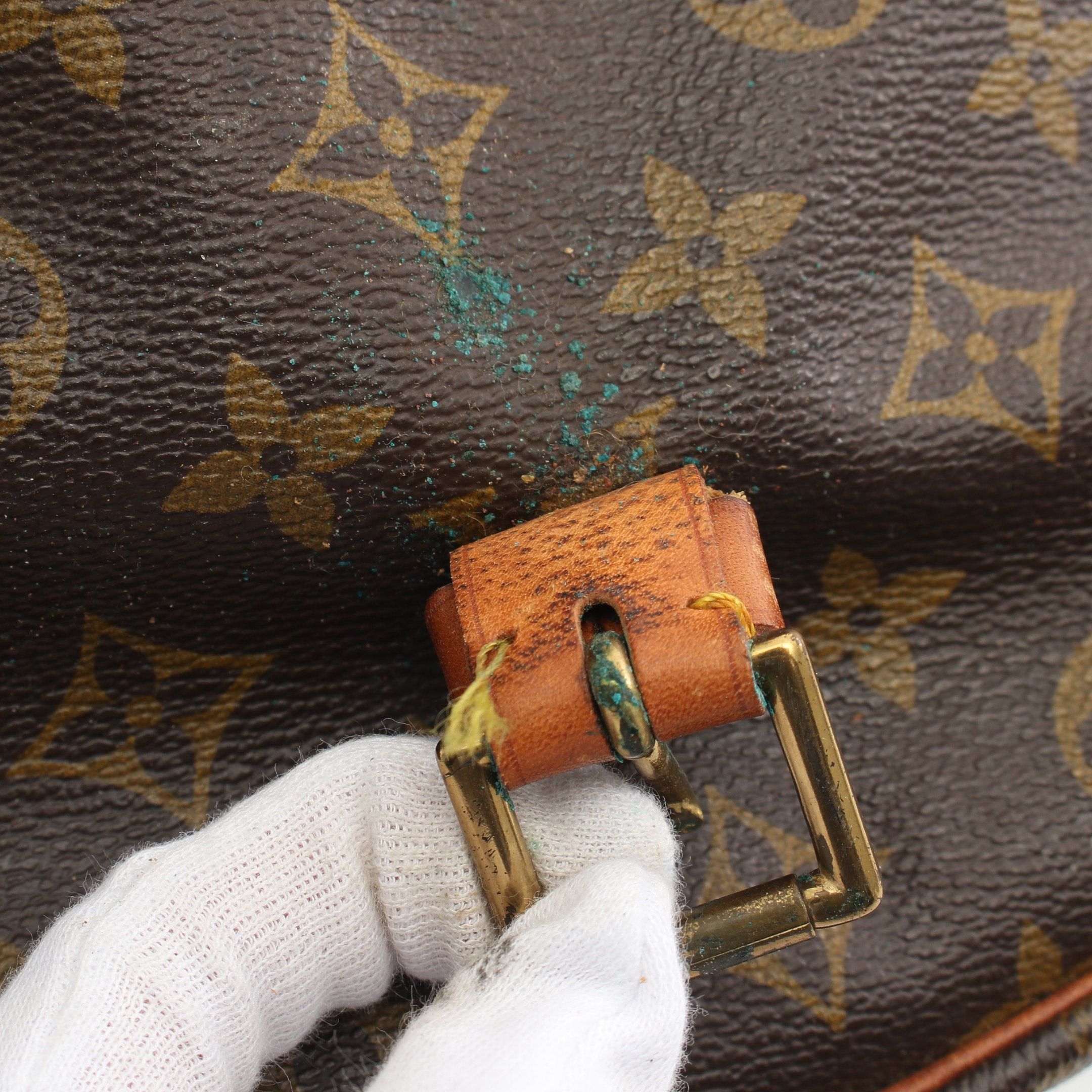 Louis Vuitton Louis Vuitton Genefille Gm Monogram Shoulder Bag Leather Brown Size ONE SIZE - 9 Thumbnail