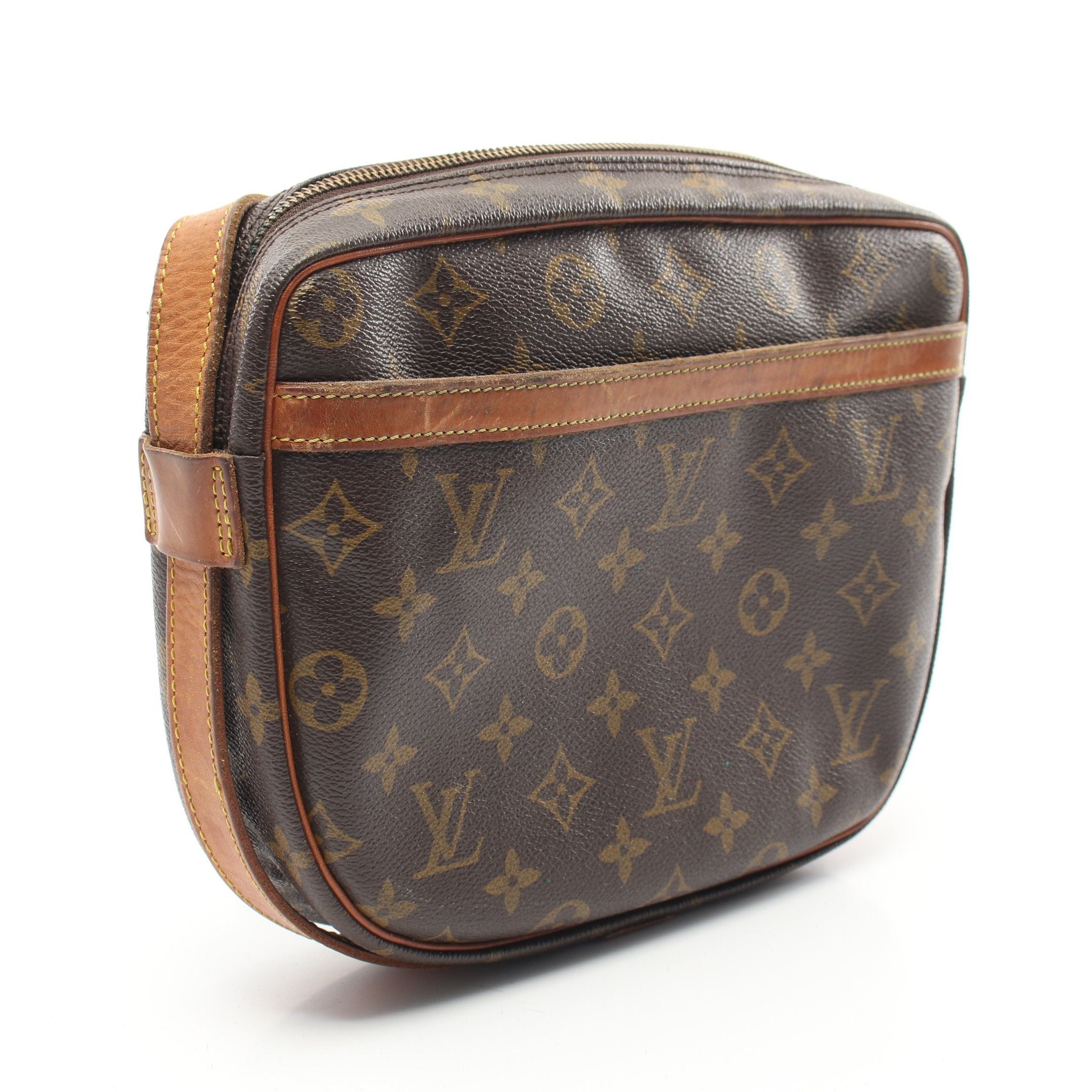 Louis Vuitton Louis Vuitton Genefille Gm Monogram Shoulder Bag Leather Brown Size ONE SIZE - 2 Thumbnail