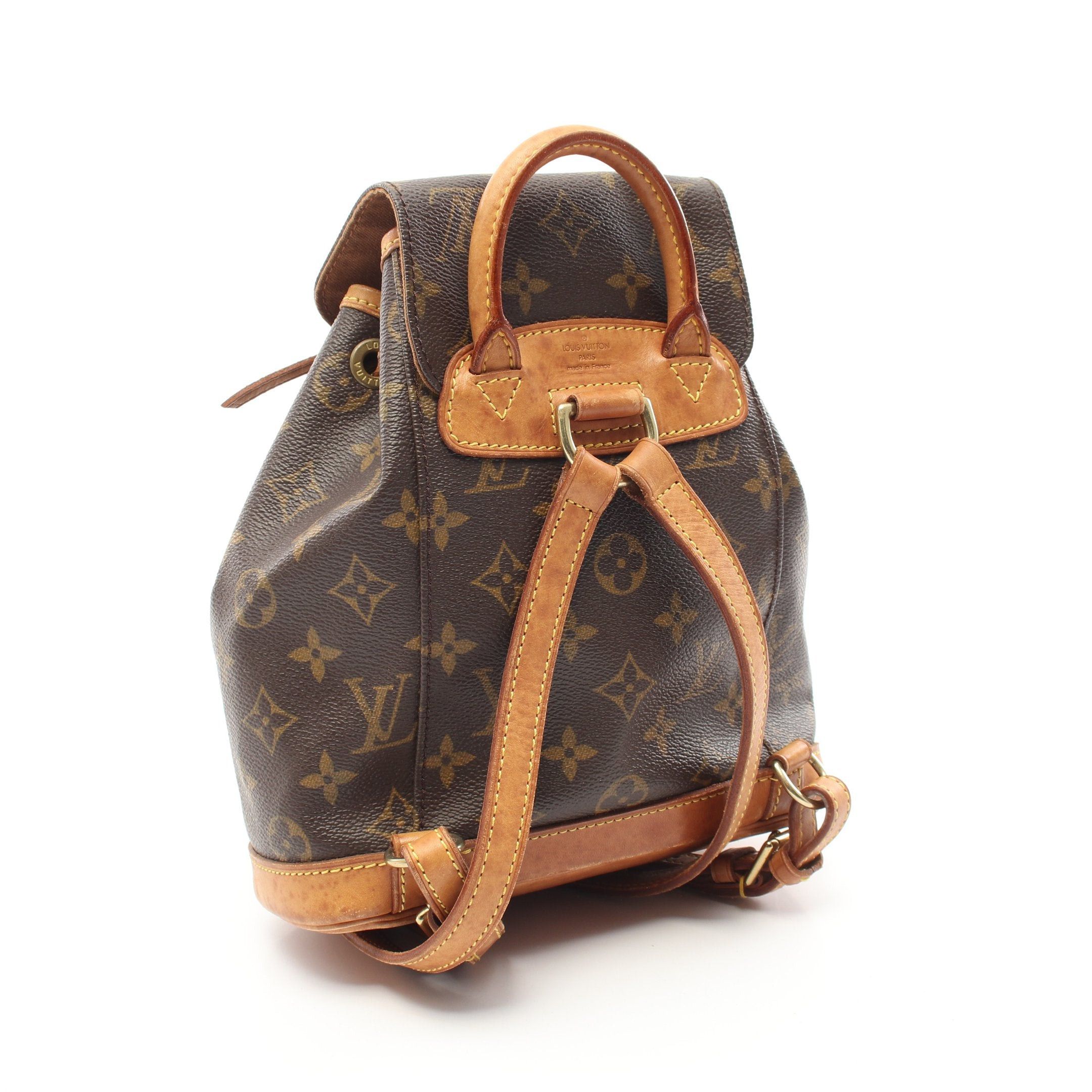 Louis Vuitton Louis Vuitton Mini Monster Monogram Backpack Rucksack Leather Brown Size ONE SIZE - 2 Thumbnail