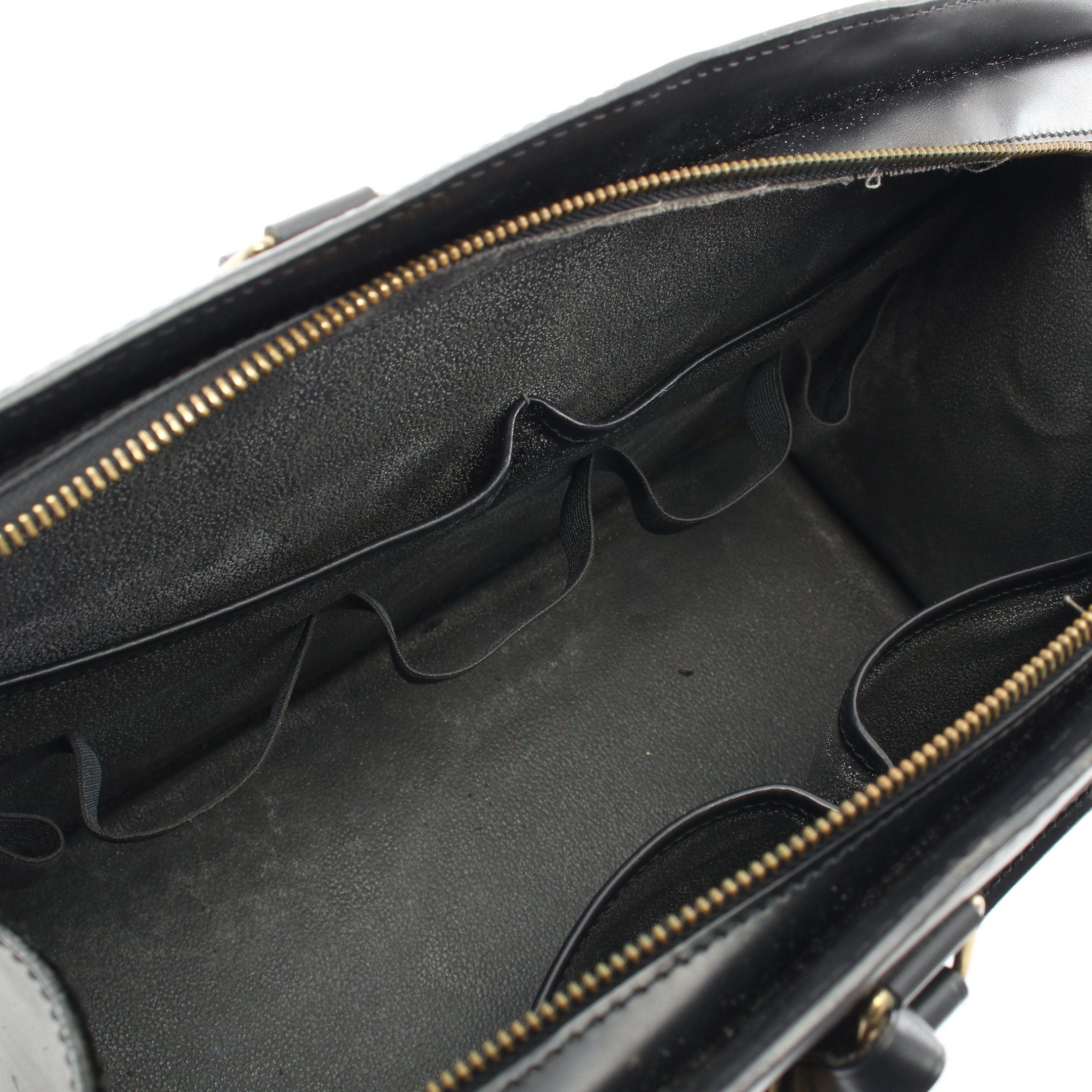 Louis Vuitton Louis Vuitton Riviera Epi Noir Handbag Leather Black Size ONE SIZE - 3 Thumbnail