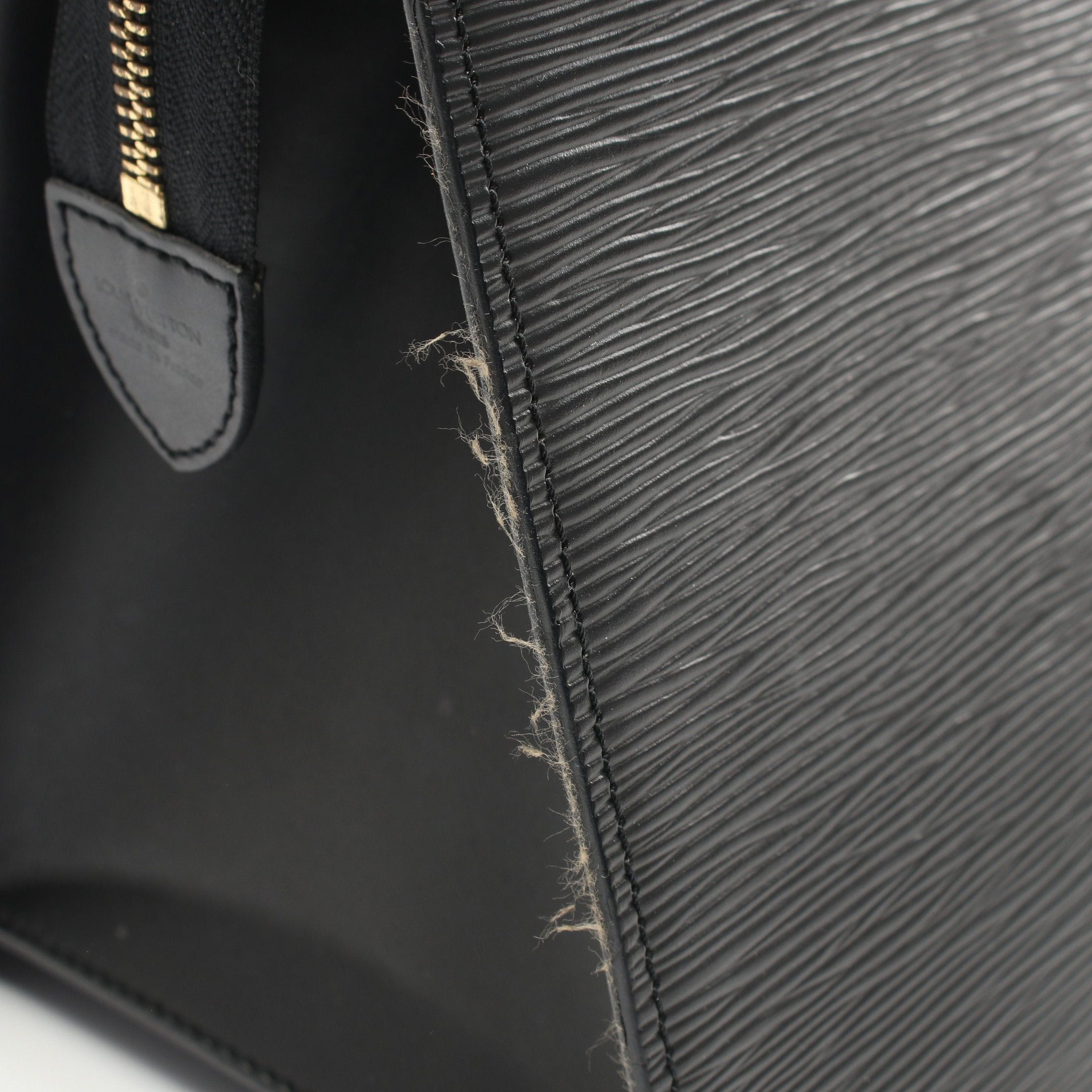 Louis Vuitton Louis Vuitton Riviera Epi Noir Handbag Leather Black Size ONE SIZE - 9 Thumbnail
