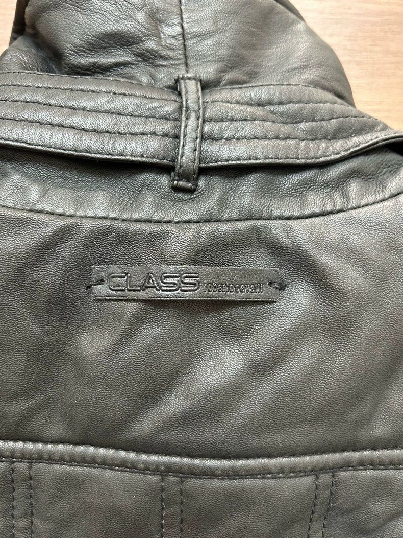 Roberto Cavalli Roberto Cavalli Class Quilted Leather Jacket Size US L / EU 52-54 / 3 - 5 Thumbnail