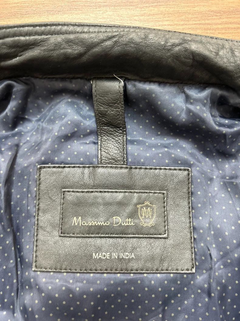 Massimo Dutti Massimo Dutti Genuine Leather Motorcycle Jacket Size US L / EU 52-54 / 3 - 4 Thumbnail