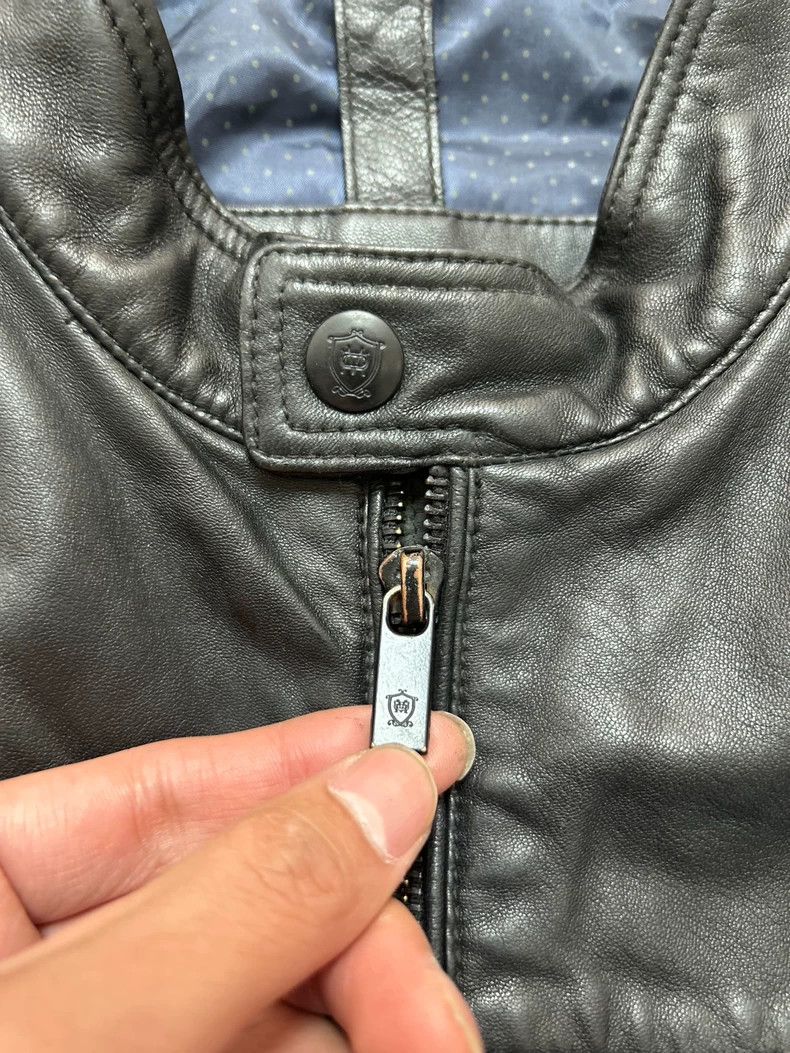 Massimo Dutti Massimo Dutti Genuine Leather Motorcycle Jacket Size US L / EU 52-54 / 3 - 5 Thumbnail