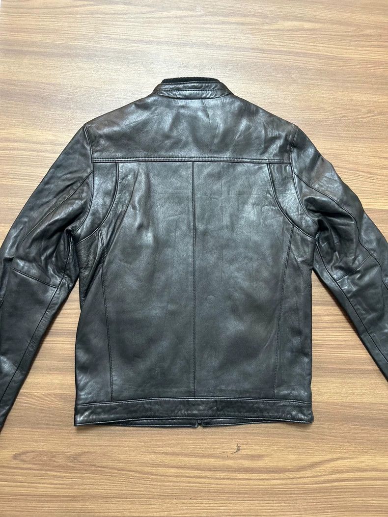 DKNY DKNY Men's Leather Jacket in Black Size US L / EU 52-54 / 3 - 2 Thumbnail