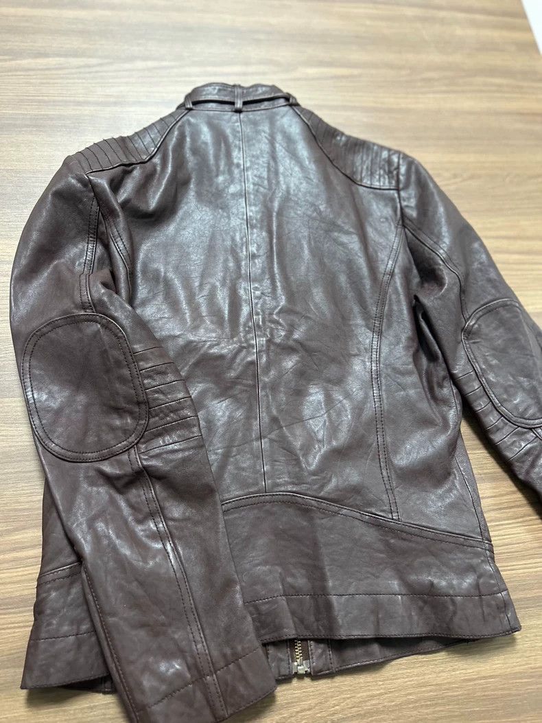 Schott Chevignon Classic Men's Leather Jacket Size US XL / EU 56 / 4 - 2 Thumbnail