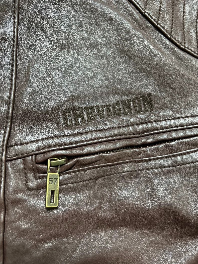 Schott Chevignon Classic Men's Leather Jacket Size US XL / EU 56 / 4 - 3 Thumbnail
