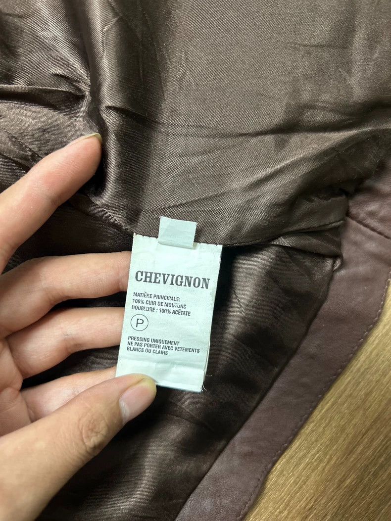 Schott Chevignon Classic Men's Leather Jacket Size US XL / EU 56 / 4 - 5 Thumbnail