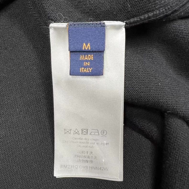 Louis Vuitton Louis Vuitton Black Short Sleeve Logo T-Shirt Size US M / EU 48-50 / 2 - 5 Thumbnail