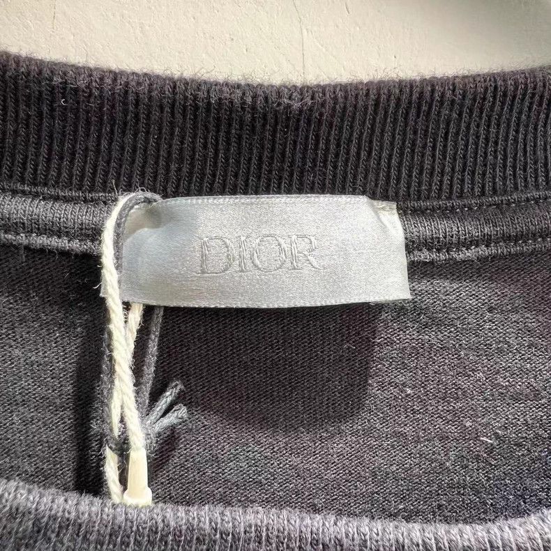 Dior Dior Logo Short Sleeve Black T-Shirt Size US M / EU 48-50 / 2 - 3 Thumbnail