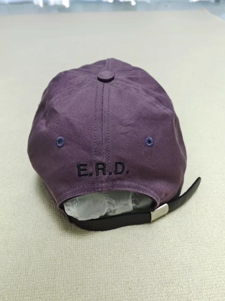 Enfants Riches Deprimes Embroidered Rabbit Baseball Cap in Black Purple Size ONE SIZE - 4 Thumbnail