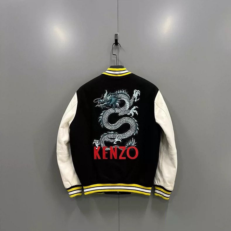 Kenzo Kenzo Embroidered Baseball Jacket Size XS Size US XS / EU 42 / 0 - 2 Thumbnail