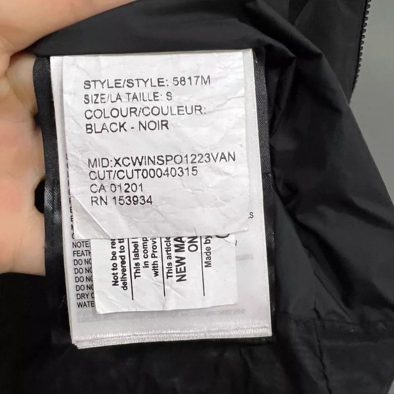 Canada Goose Canada Goose Black Logo Vest Size S Size US S / EU 44-46 / 1 - 3 Thumbnail