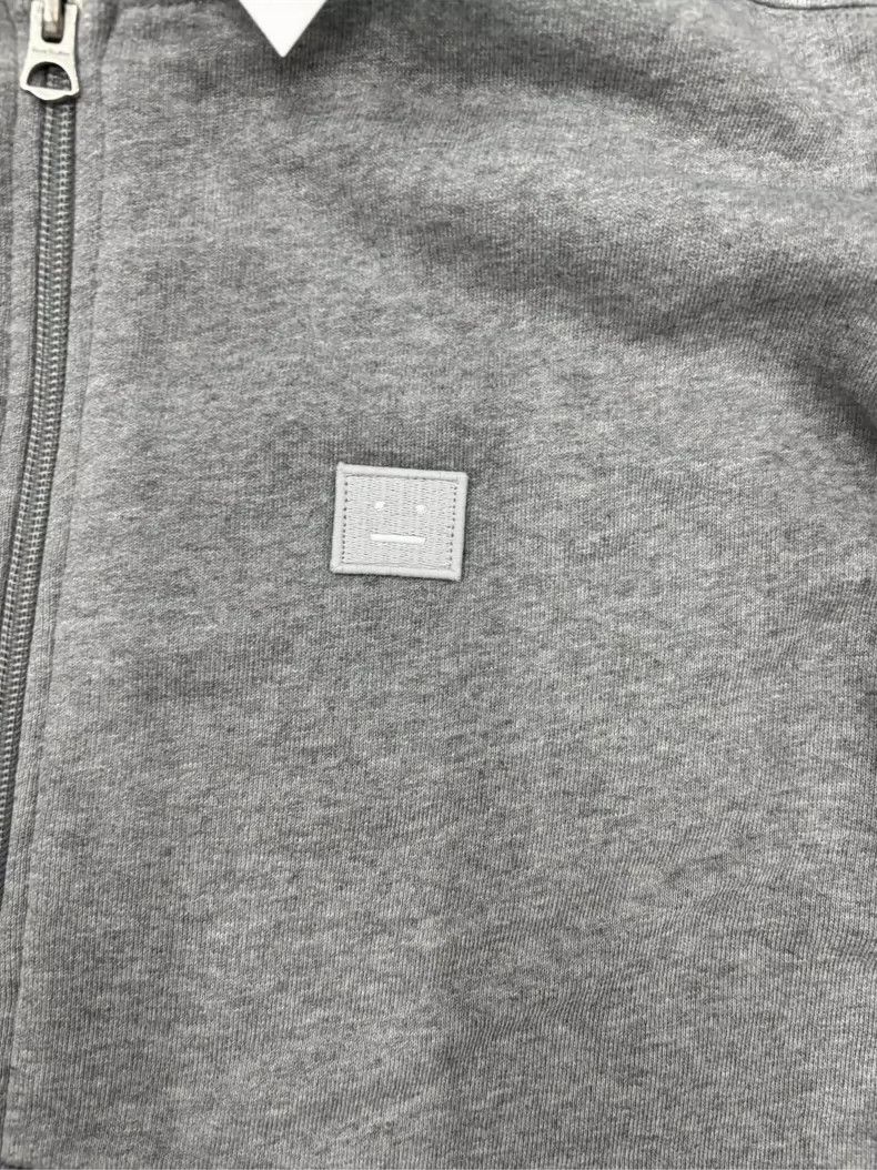 Acne Studios Acne Studios Gray Zip Hoodie Size US XXS / EU 40 - 4 Thumbnail