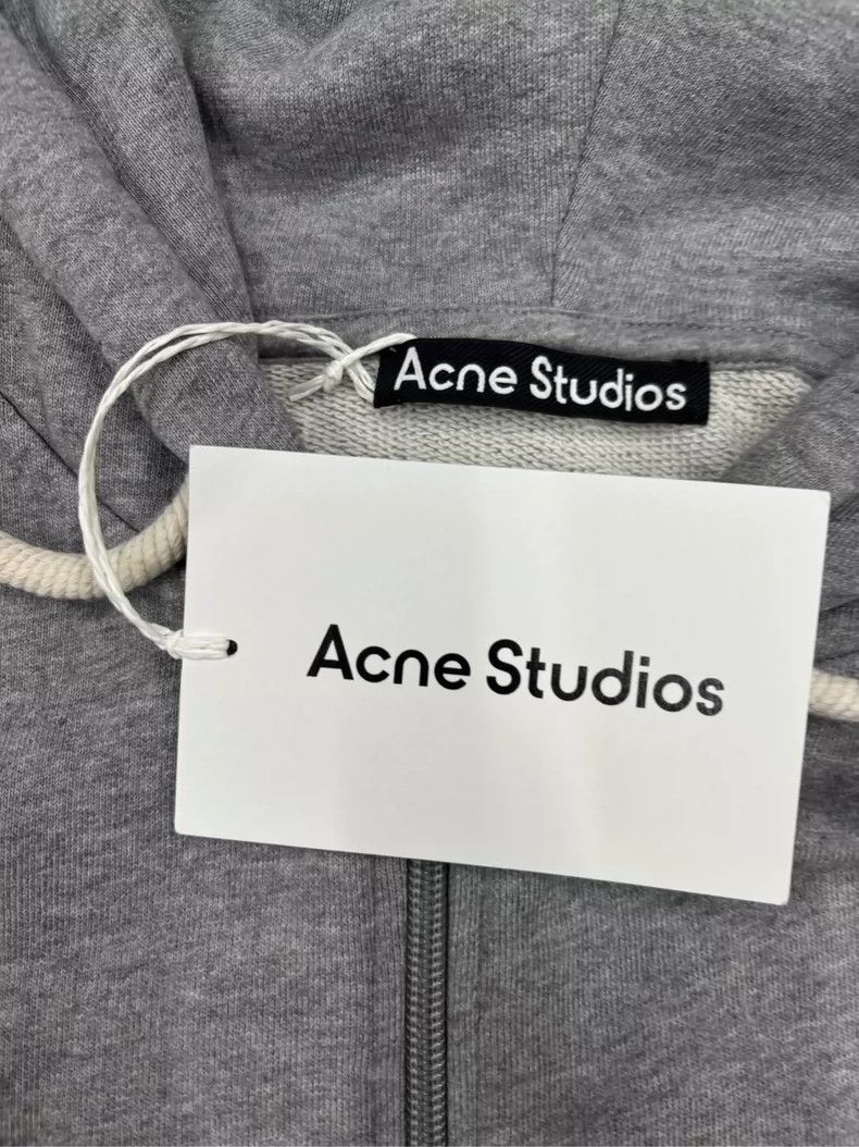 Acne Studios Acne Studios Gray Zip Hoodie Size US XXS / EU 40 - 5 Thumbnail