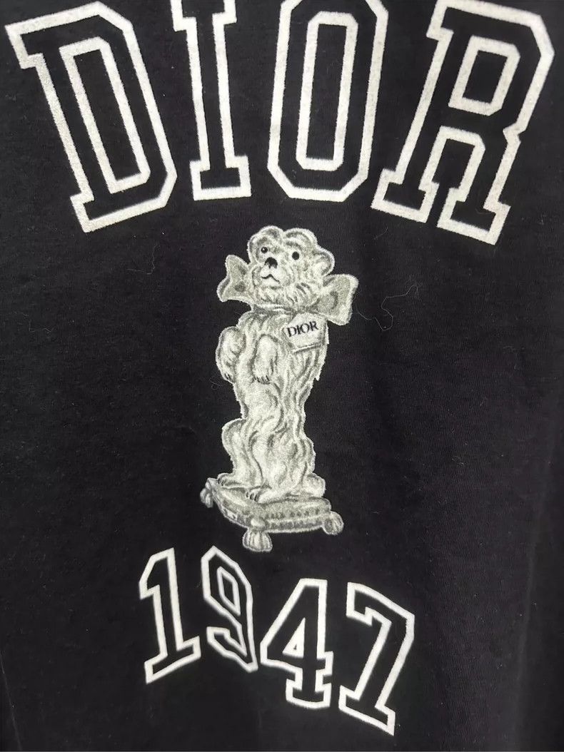 Dior DIOR 1947 Short Sleeve Dog T-Shirt Size US L / EU 52-54 / 3 - 2 Thumbnail
