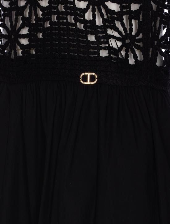TWINSET TWINSET Women Mid Skirts 251TT3390 00006 Black Size S / US 4 / IT 40 - 3 Thumbnail