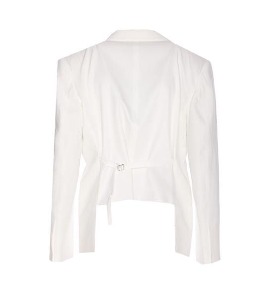 Pinko PINKO Women Jackets 104944 A2FAZ05 White Size M / US 6-8 / IT 42-44 - 2 Thumbnail